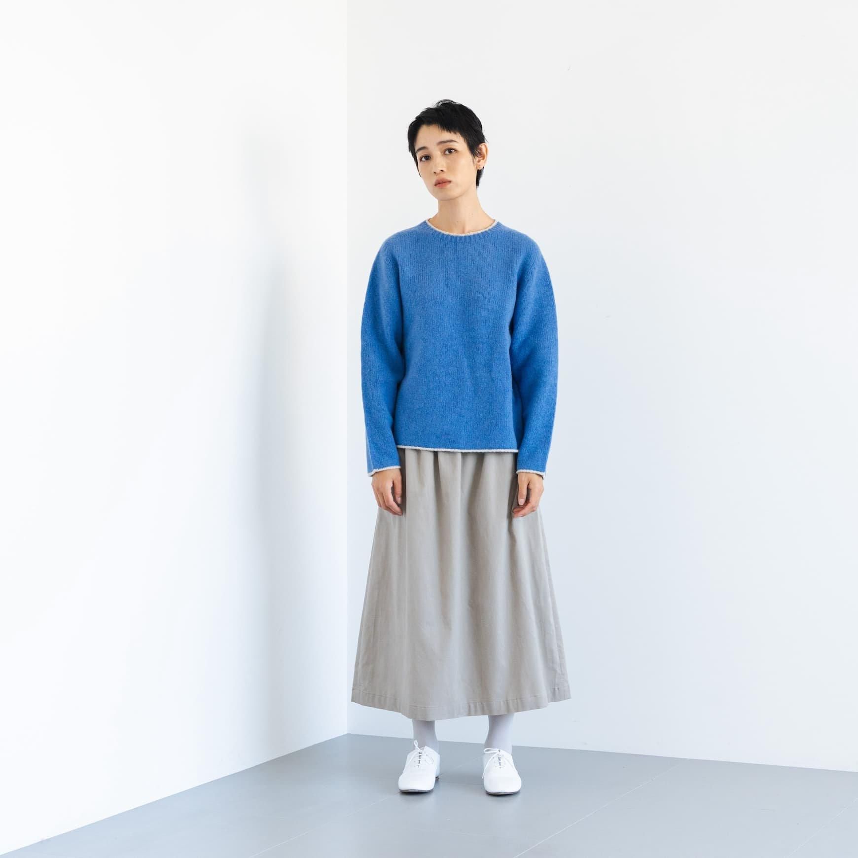 CLASKA(クラスカ)のラムウールカシミヤクルーネックセーター