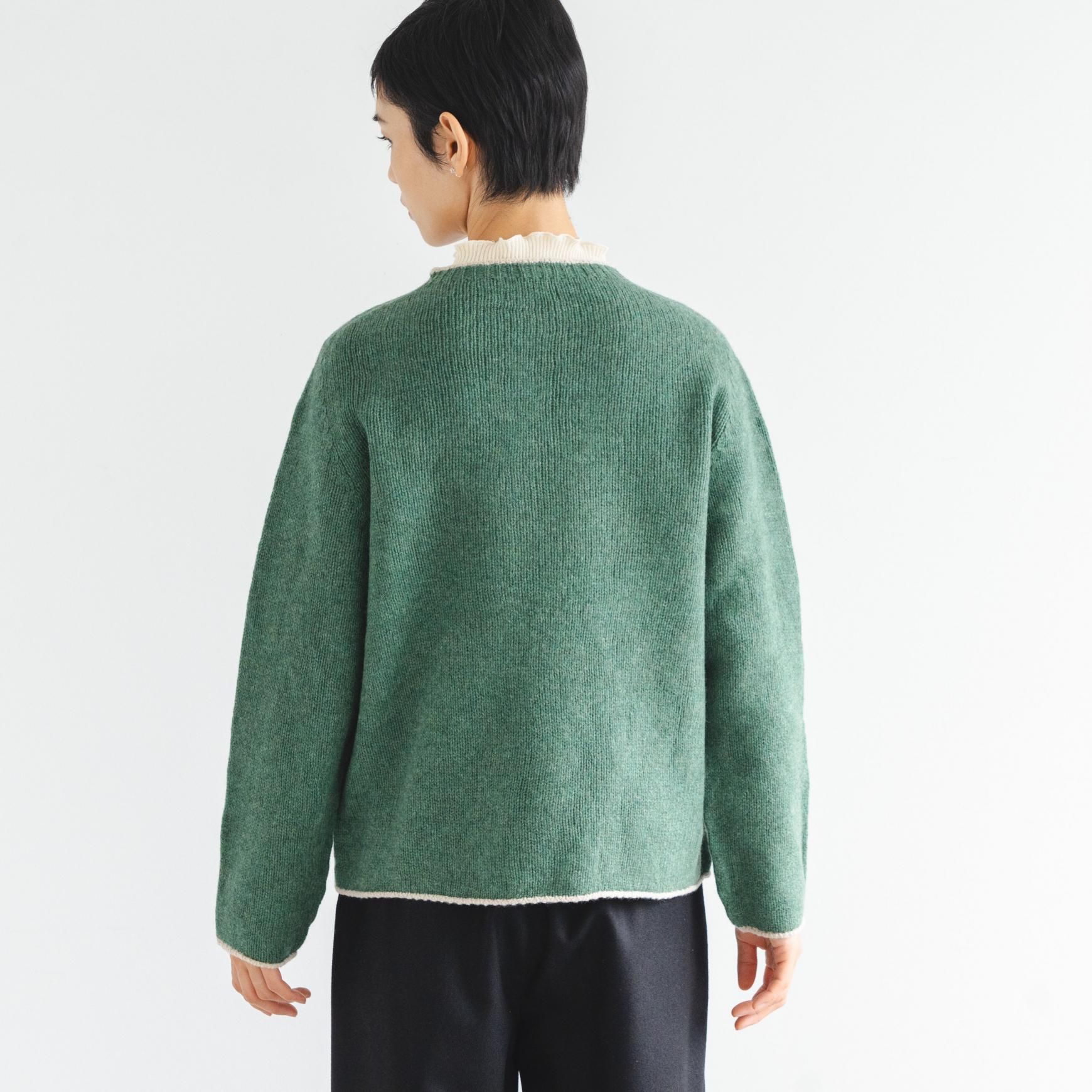 CLASKA(クラスカ)|ラムウールカシミヤクルーネックセーター CLASKA(クラスカ)|ラムウールカシミヤクルーネックセーター
