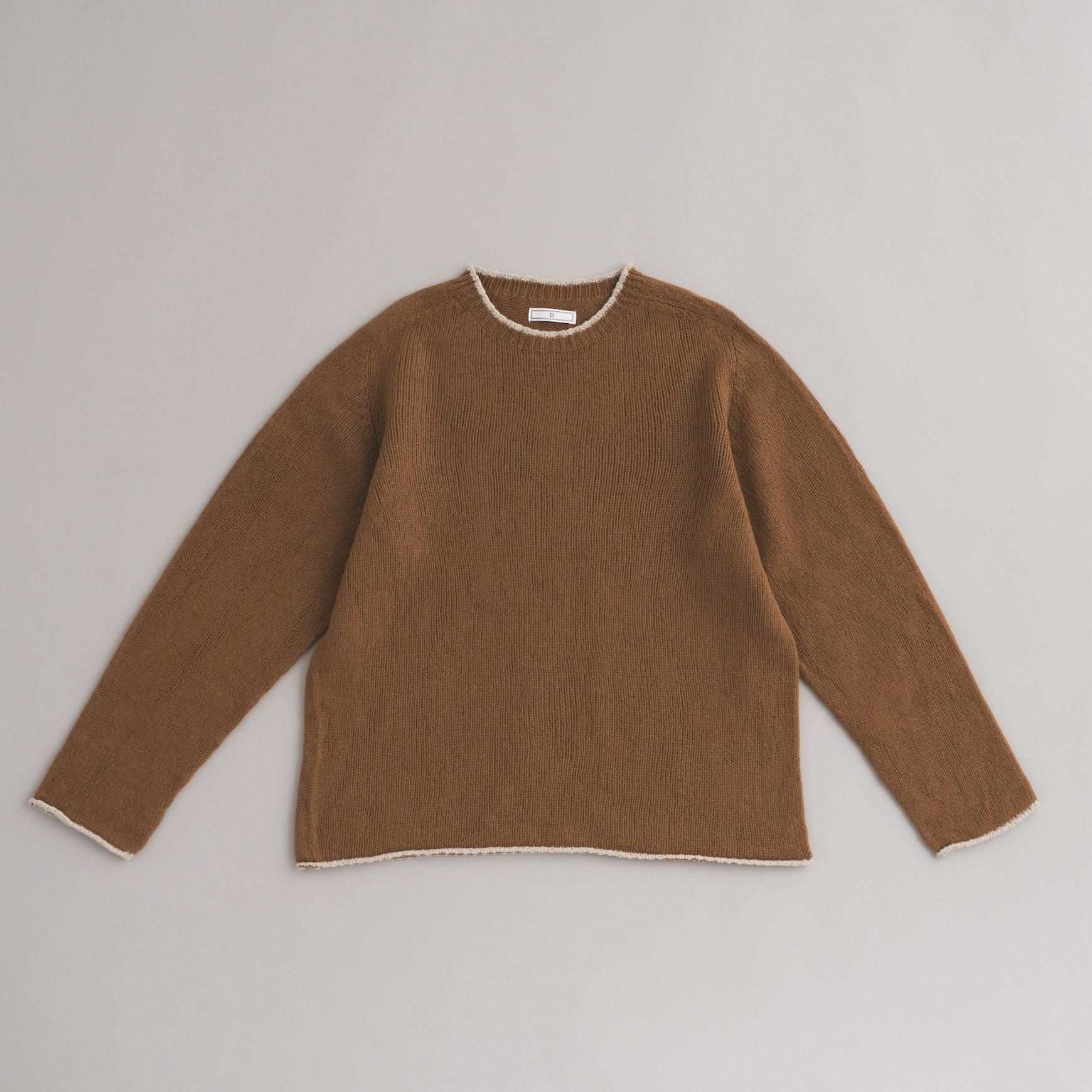 CLASKA(クラスカ)|ラムウールカシミヤクルーネックセーター CLASKA(クラスカ)|ラムウールカシミヤクルーネックセーター