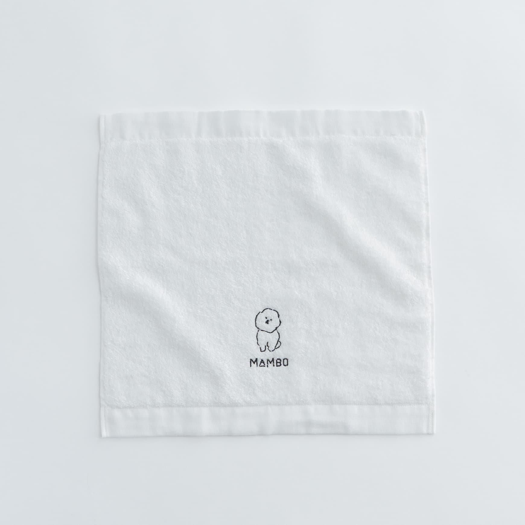 CLASKA（クラスカ）｜MAMBO 刺繍 ウォッシュタオル - バス