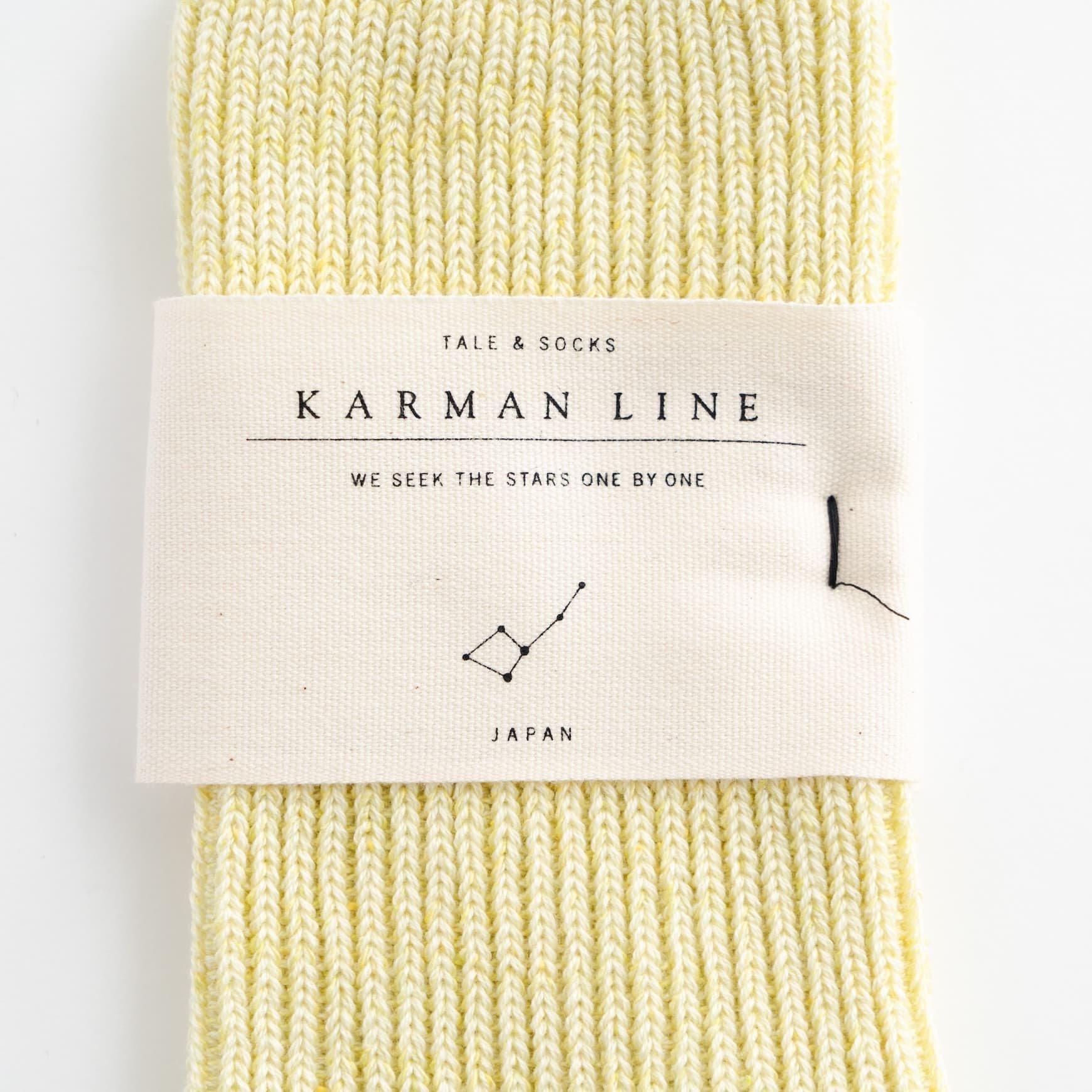 「KARMAN LINE(カーマンライン)」のTNORMA リブソックス / コットンシルク