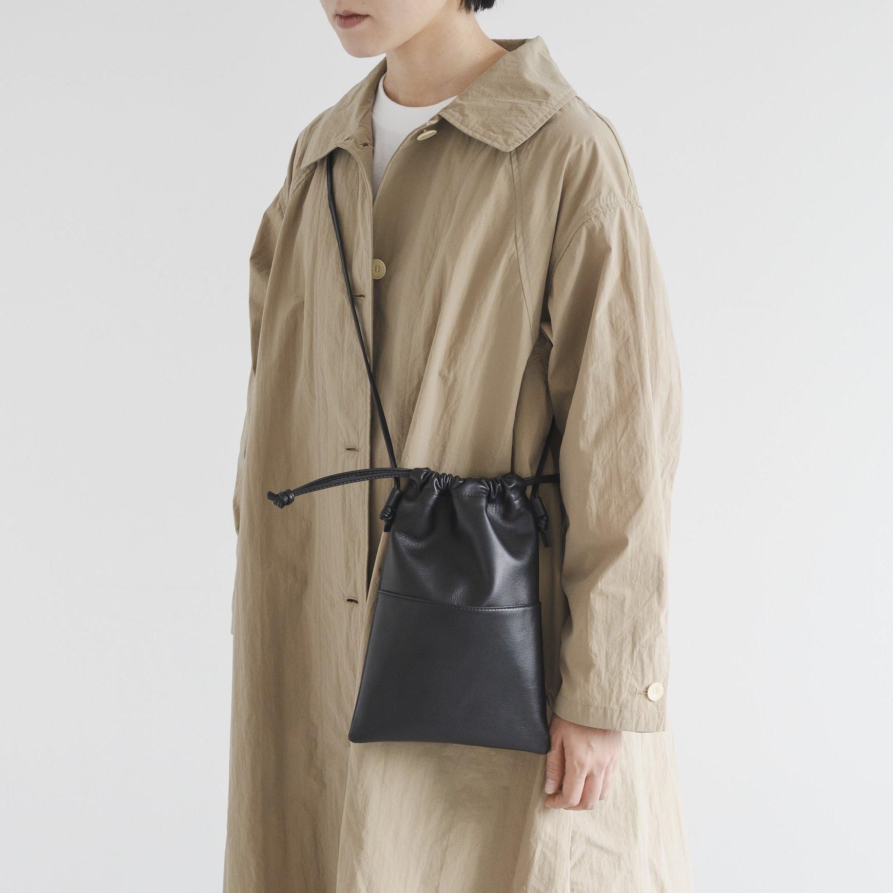 CLASKA（クラスカ）｜SHEEP LEATHER DRAWSTRING SHOULDER - バッグ