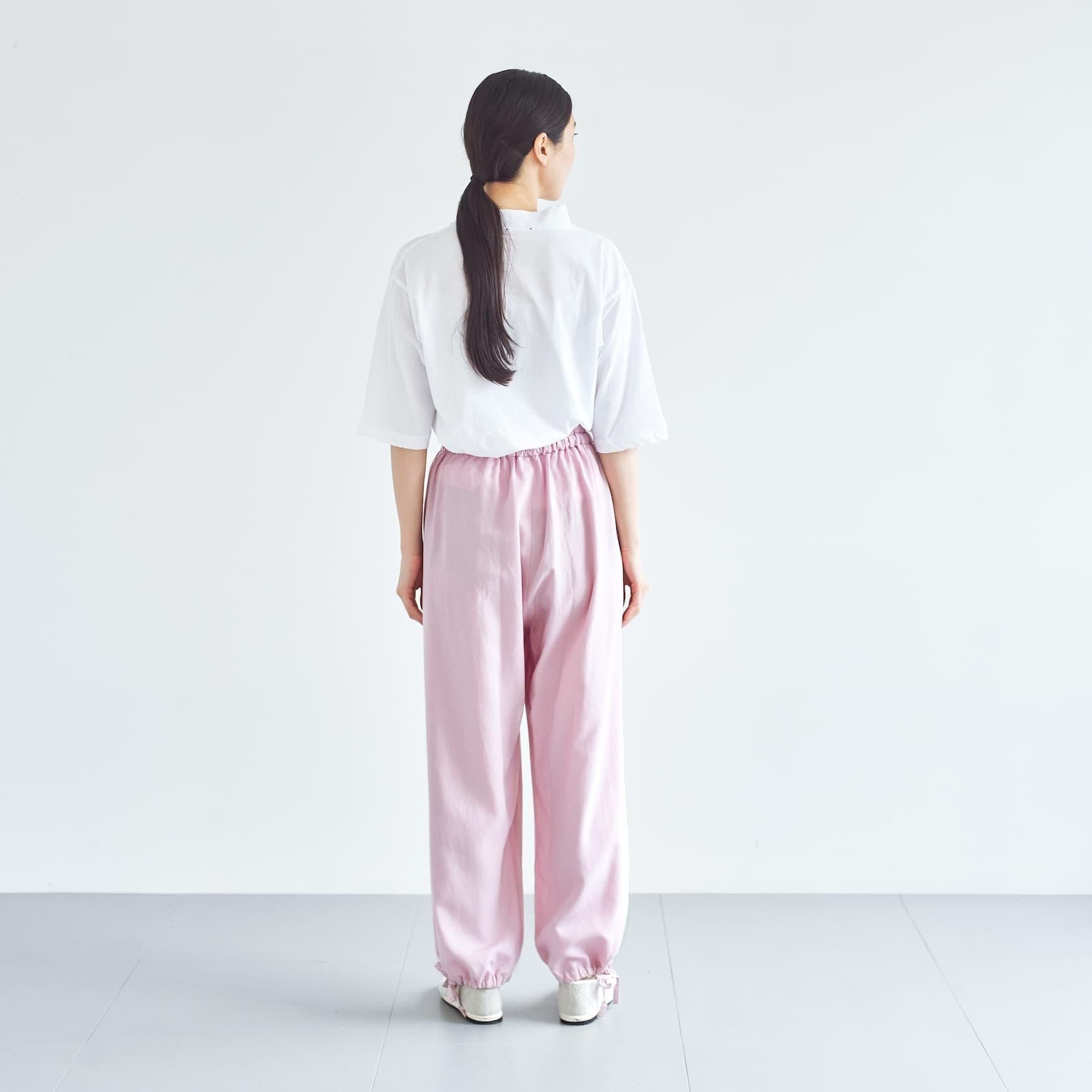 「CLASKA(クラスカ)」発のアパレルブランド「ata(アタ)」の pants 2. / ピンク