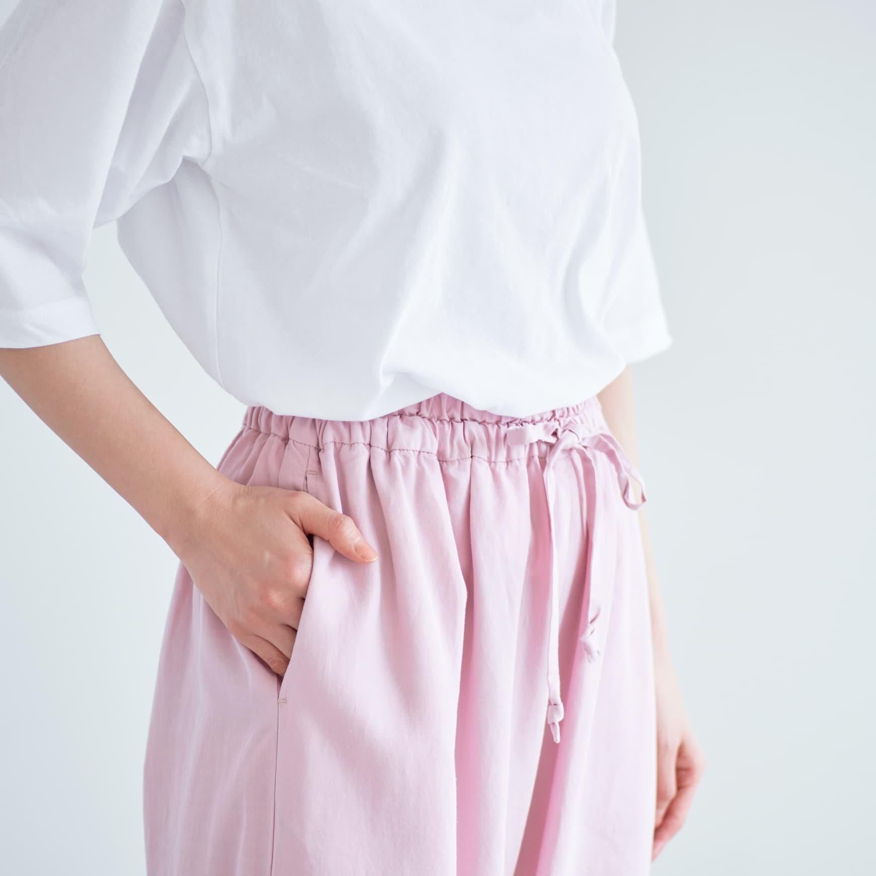 「CLASKA(クラスカ)」発のアパレルブランド「ata(アタ)」の pants 2. / ピンク