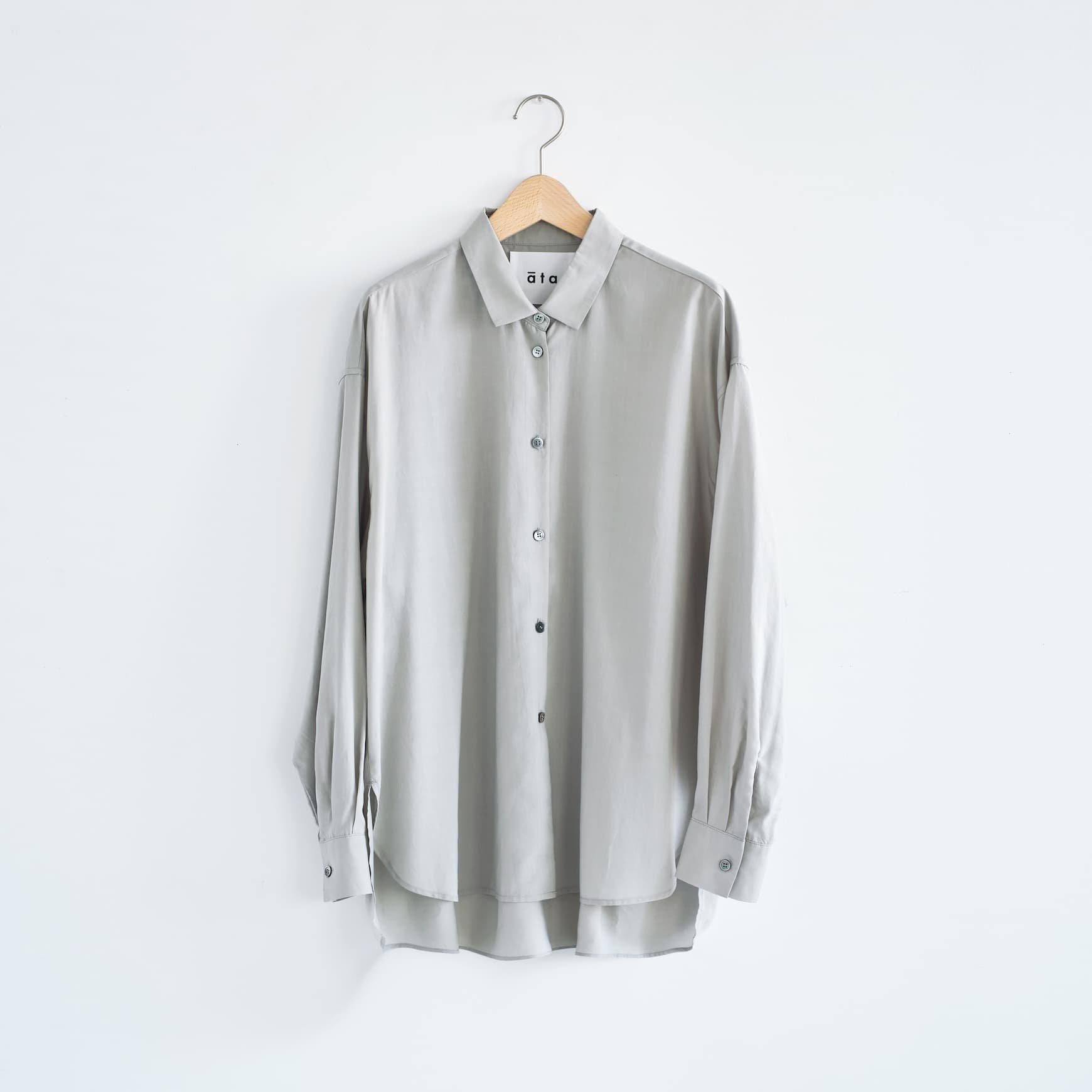 「CLASKA(クラスカ)」発のアパレルブランド「ata(アタ)」の shirts 1. / ライトグレー