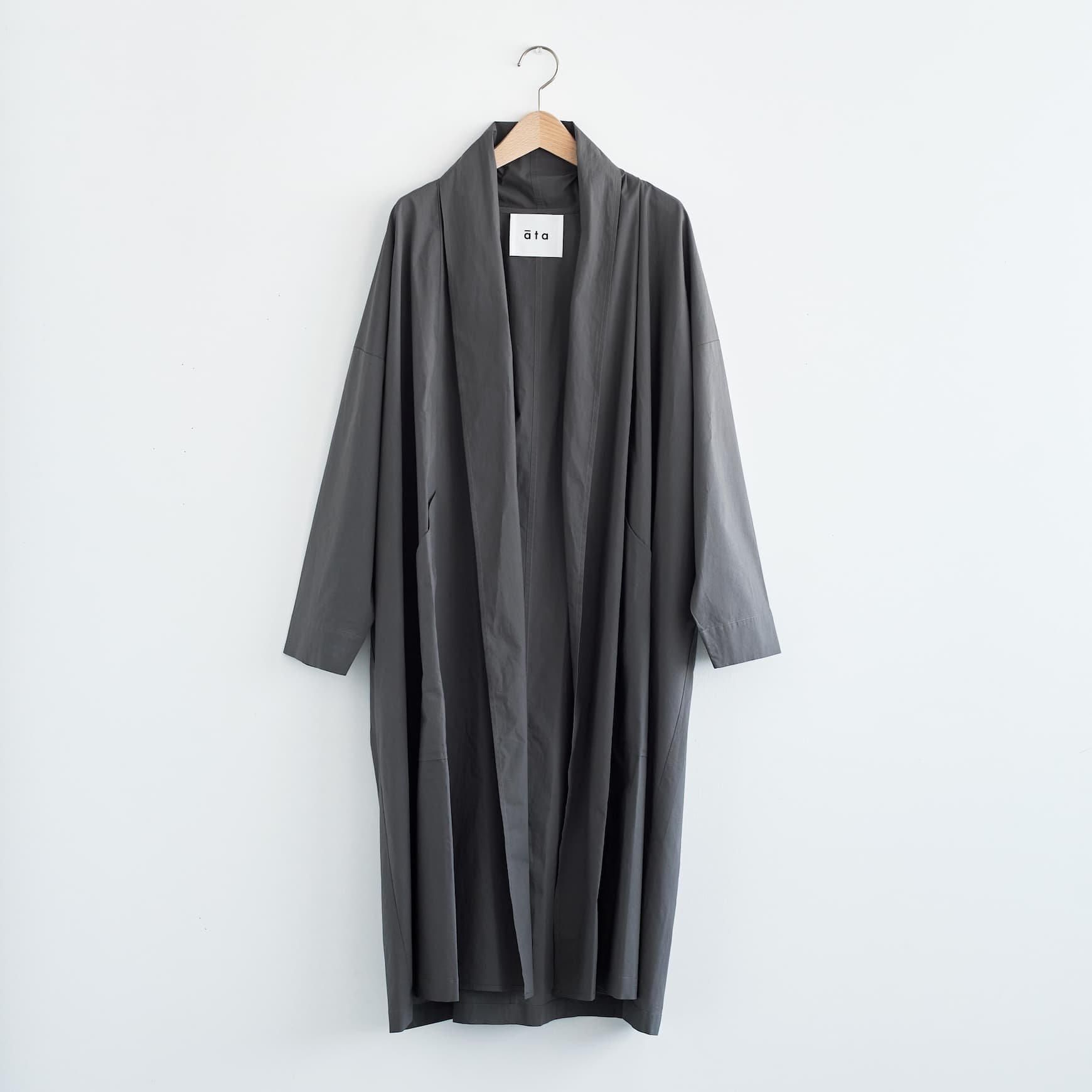 「CLASKA(クラスカ)」発のアパレルブランド「ata(アタ)」の robe 2. / グレー