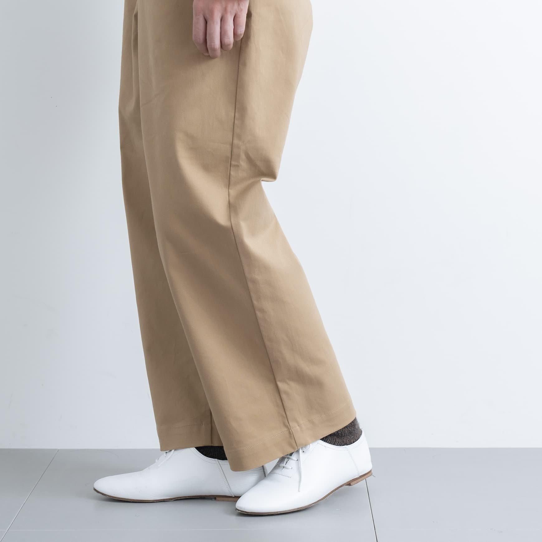 CLASKA（クラスカ）｜コットンチノプレミアムピーチパンツ［30