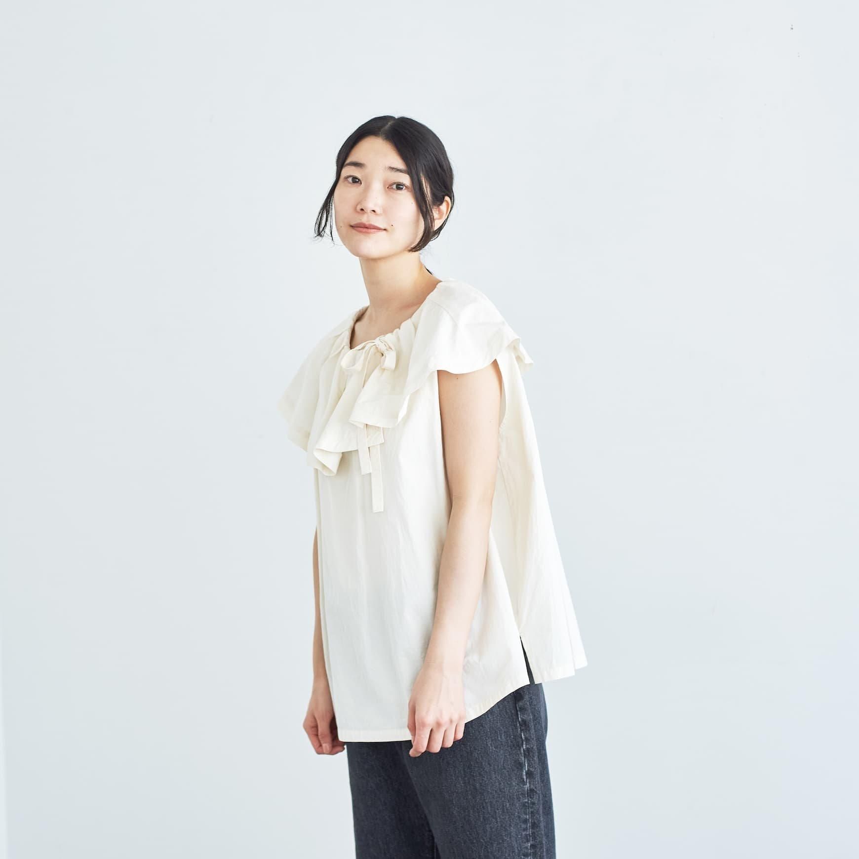 HAU ハウ　クラスカ　ギャザーブラウス HAU（ハウ）｜blouse 