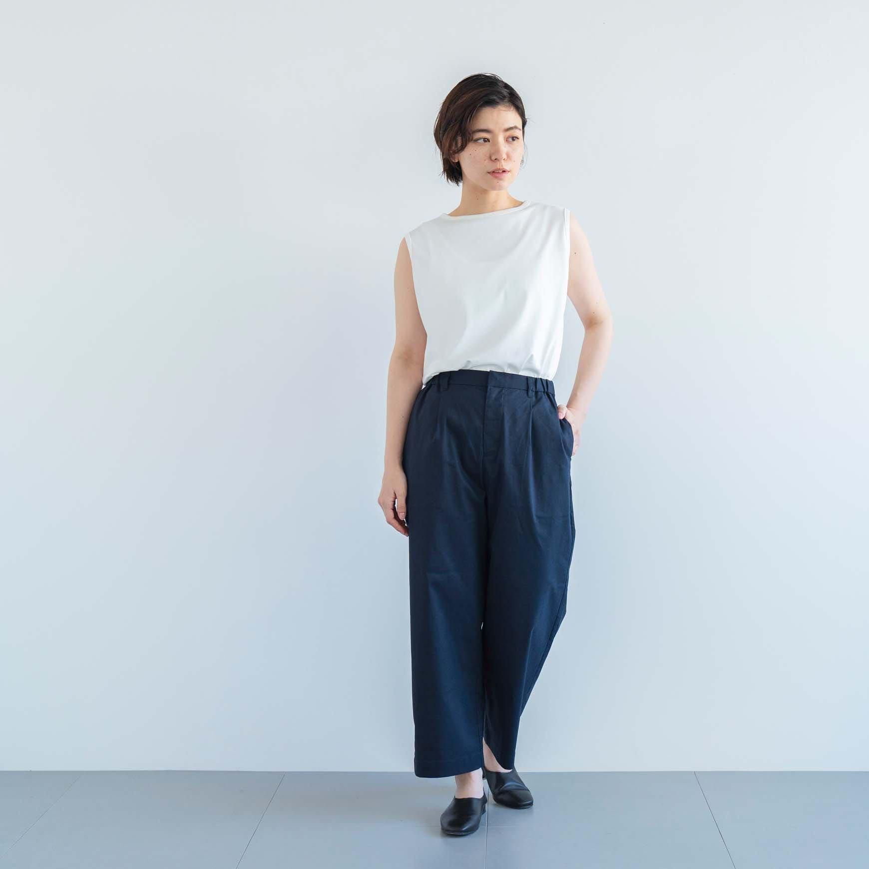 D のストレッチライトキャンバスパンツ