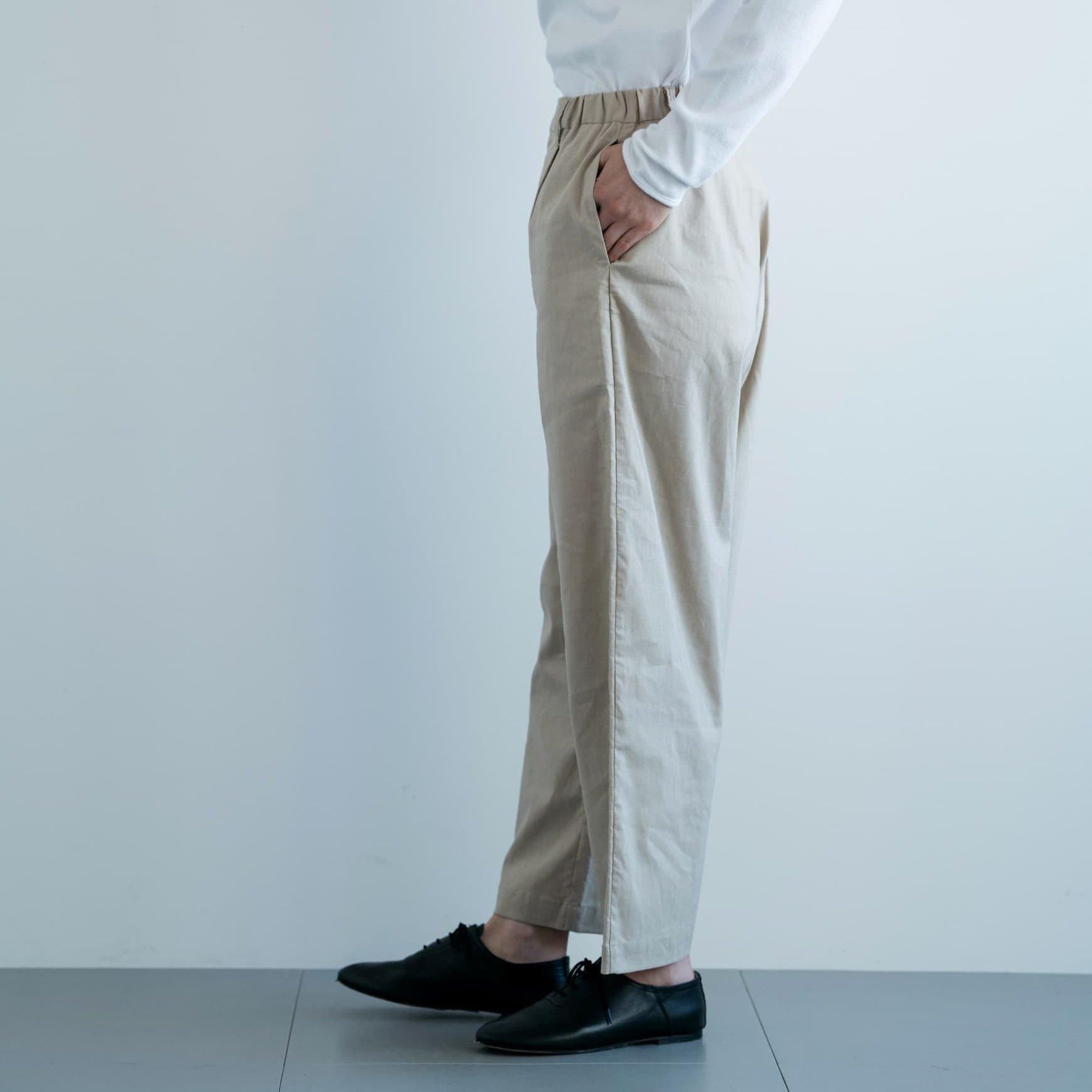 D のストレッチライトキャンバスパンツ