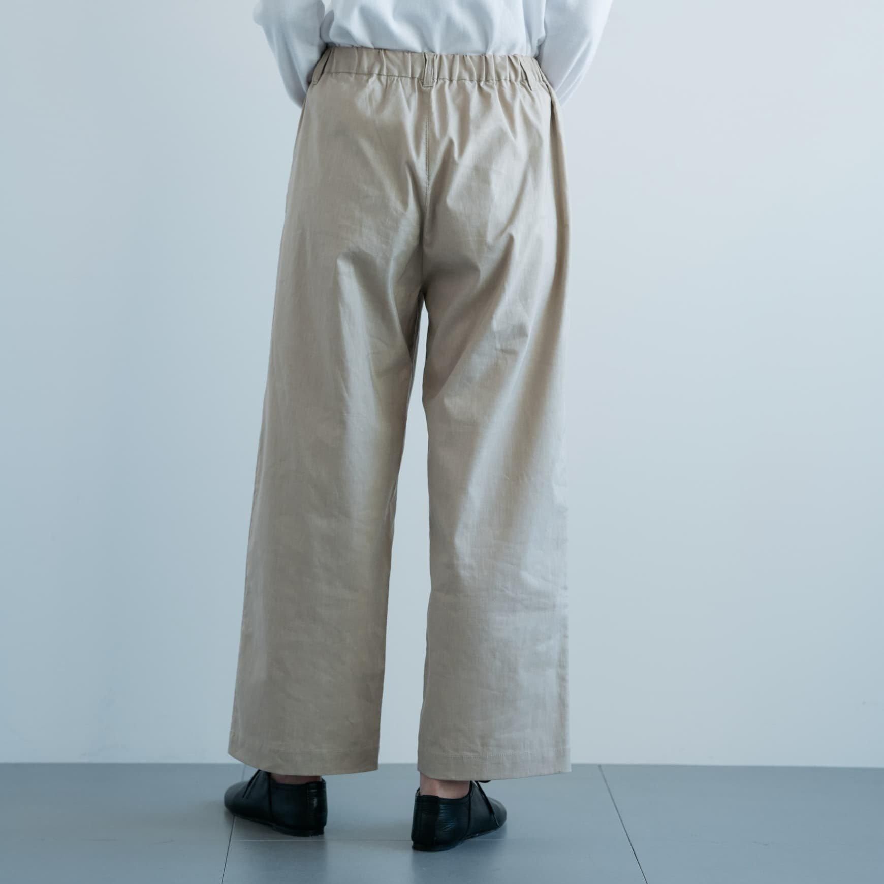 D のストレッチライトキャンバスパンツ