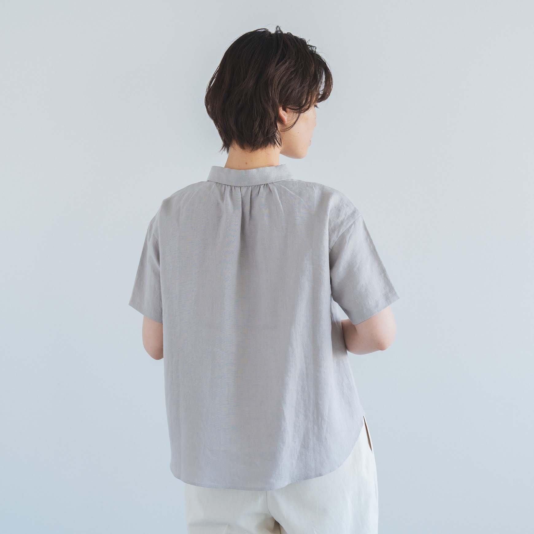「CLASKA(クラスカ)」のリネンのシンプルブラウス