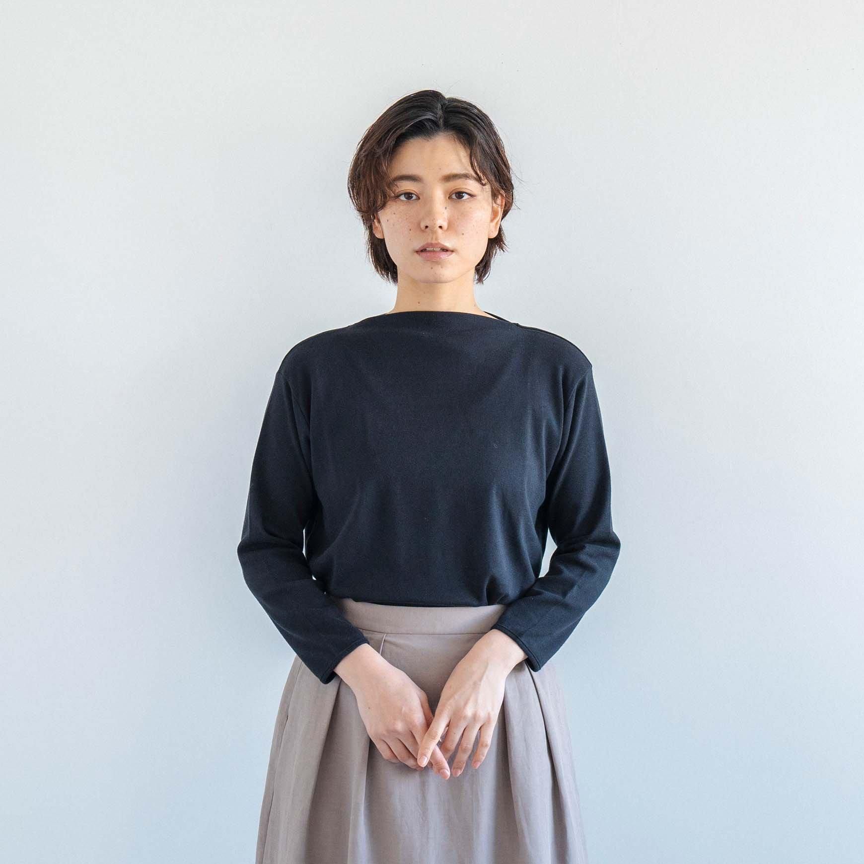 zakkapo様 CLASKA（クラスカ）｜コットンフライスボートネックプルオーバー