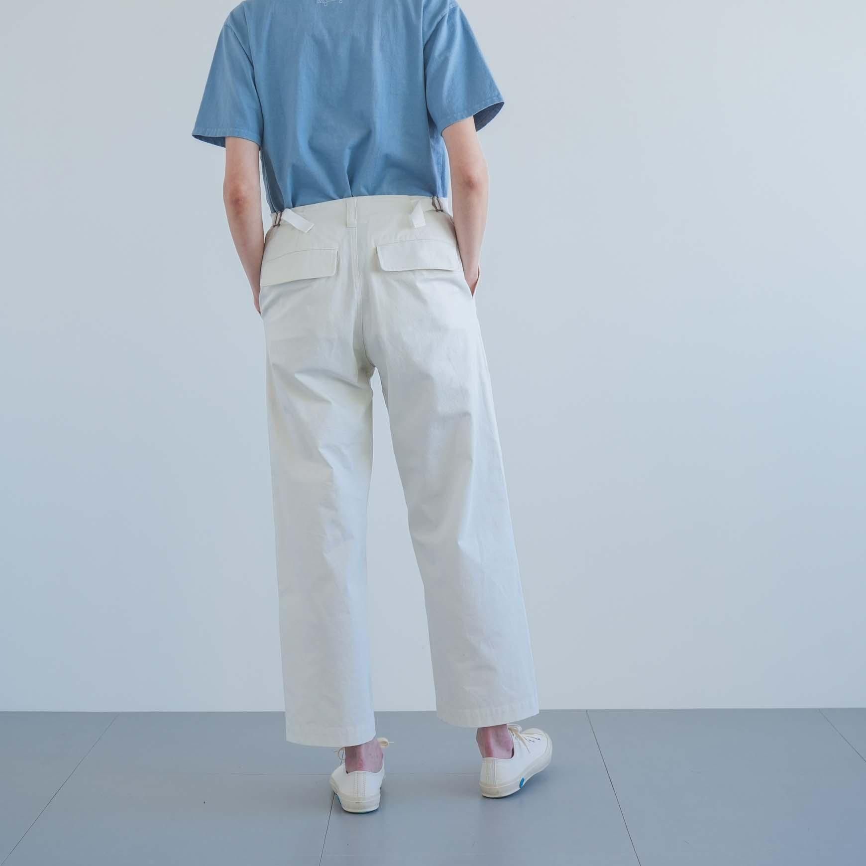 sept septième ドライコットンライトチノパンツ