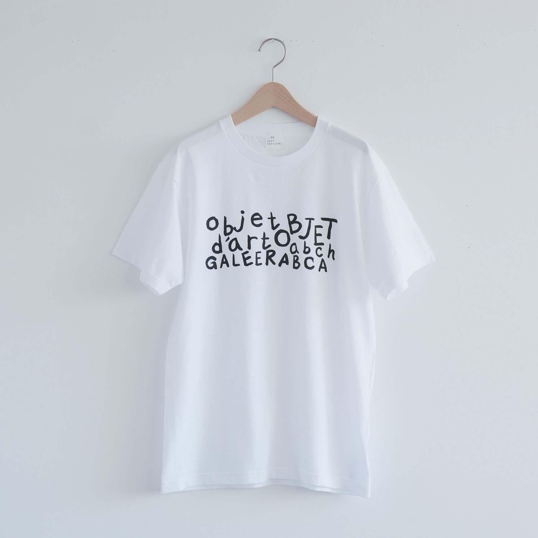 Tシャツ sept septième / OBJET / M