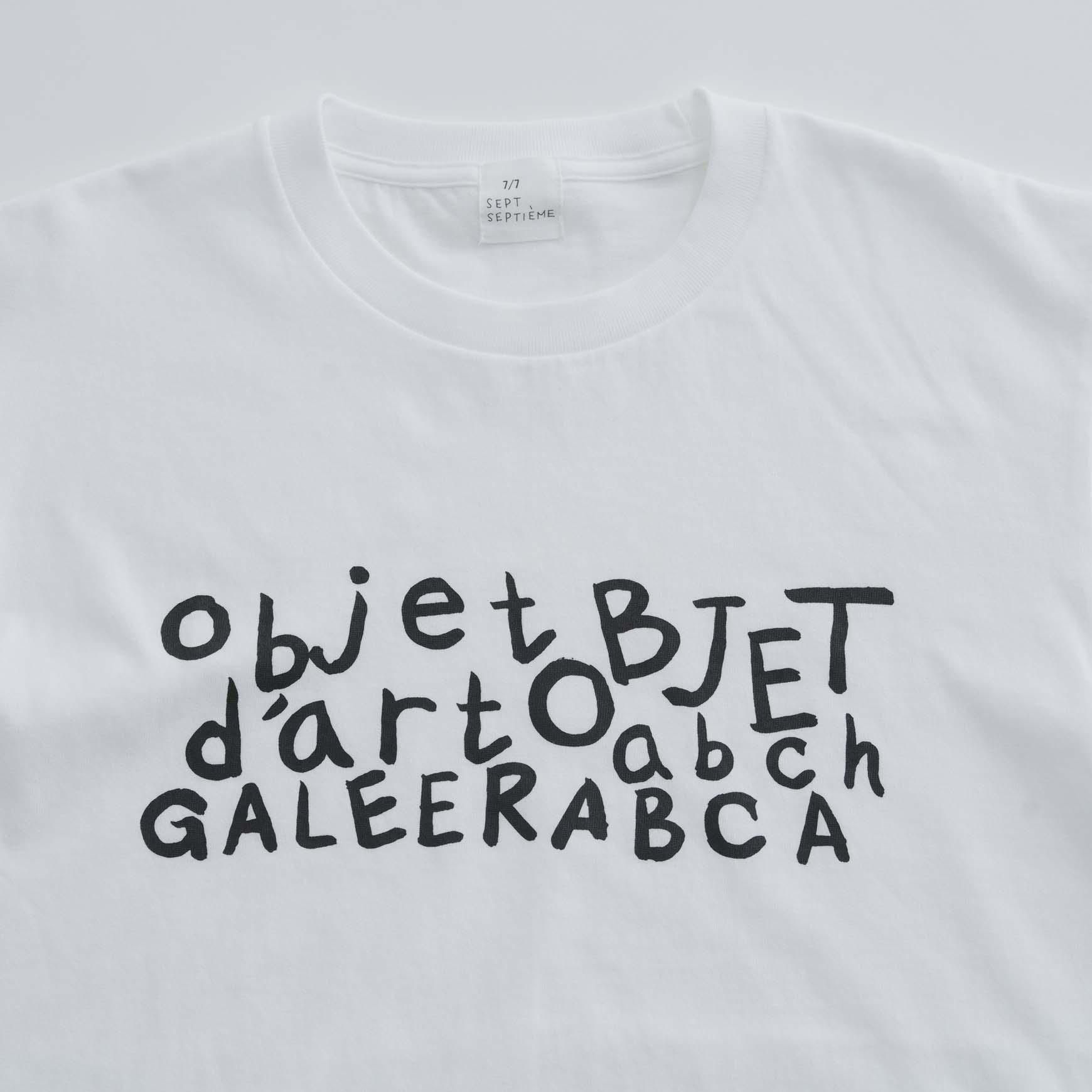 Tシャツ sept septième / OBJET / M