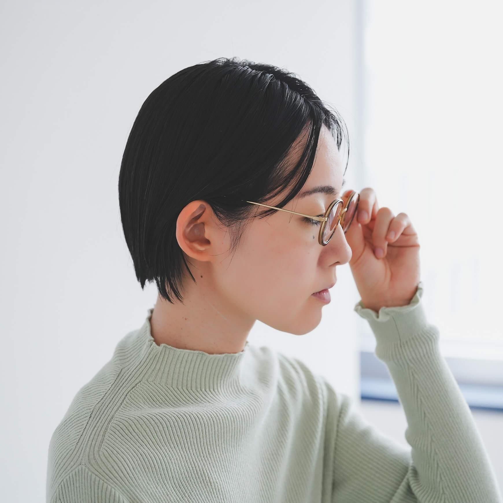 「Ciqi(シキ)」のリーディンググラス ハービー