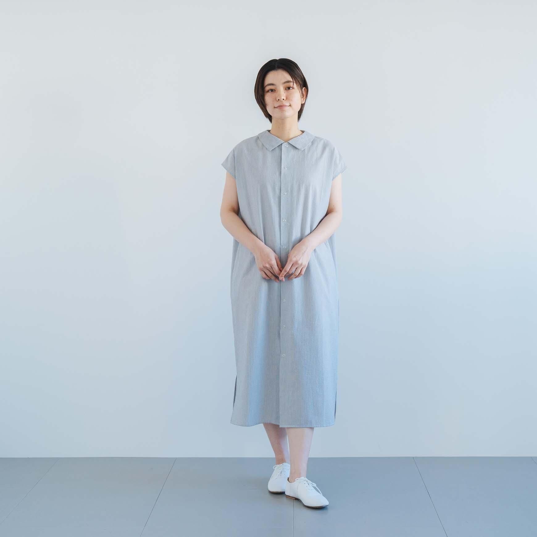「CLASKA(クラスカ)」のコットンポリエステルリングドットワンピース