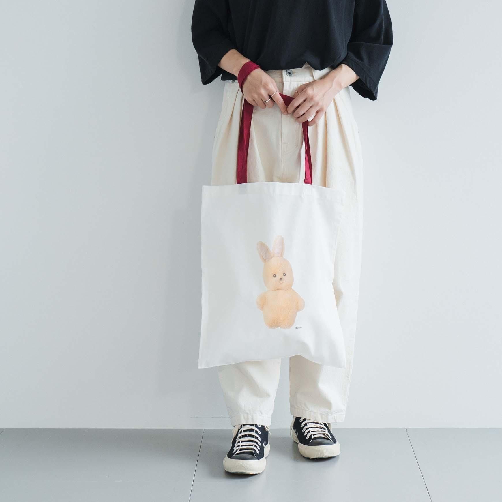 トートバッグ ぴょん吉(うさぎ) SOBORO展