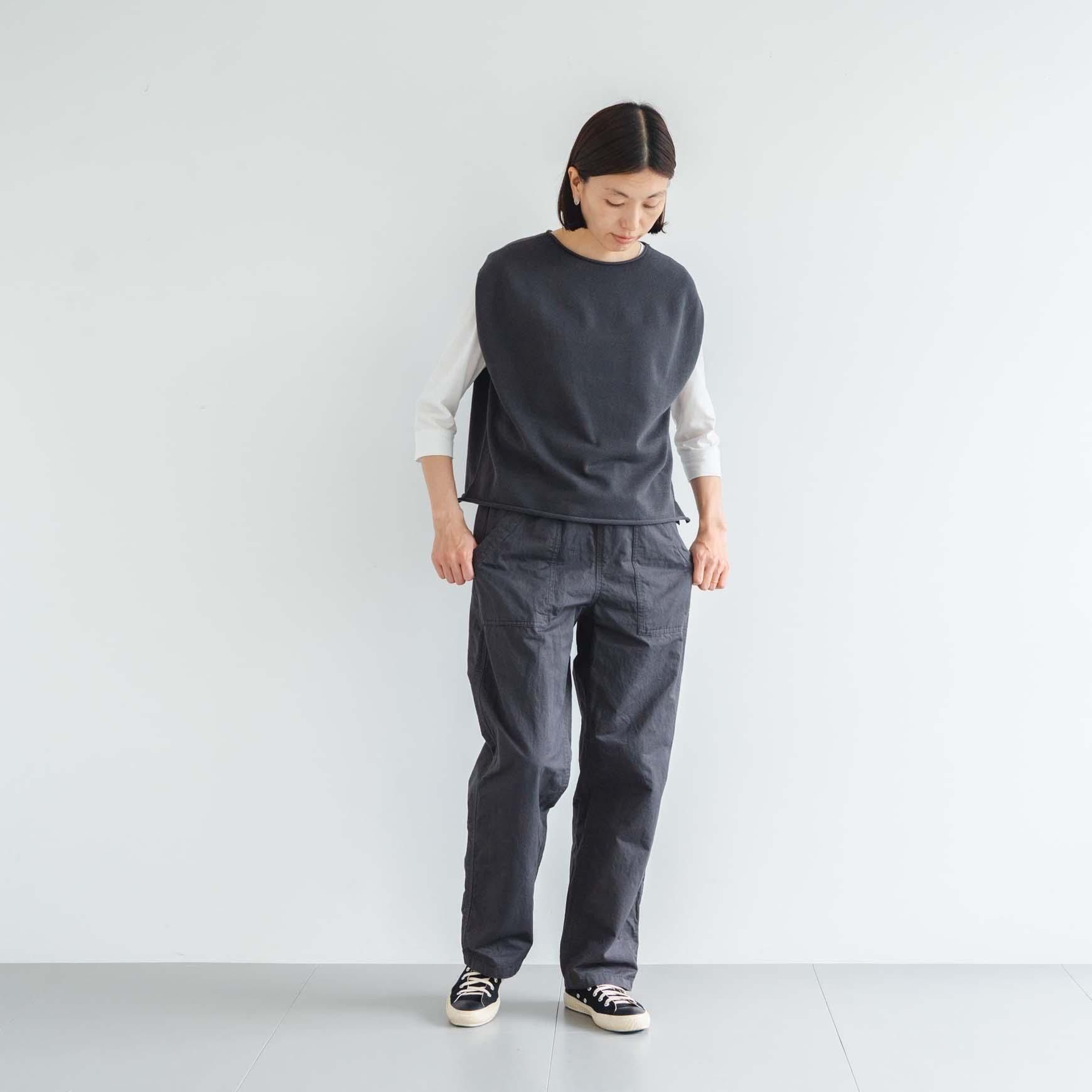 Plage French LINEN EASY パンツ Plage French LINEN EASY パンツ 34 EASY TO WEAR - LINEN EASY PANTS