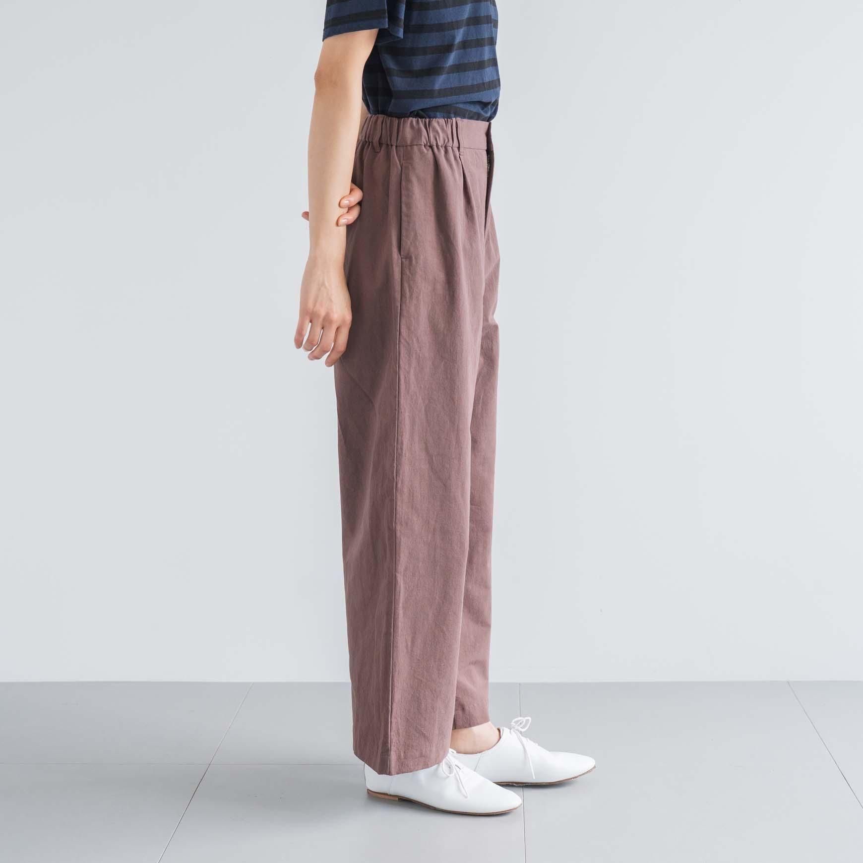 CLASKA（クラスカ）｜コットンリネンワッシャーウェザーパンツ