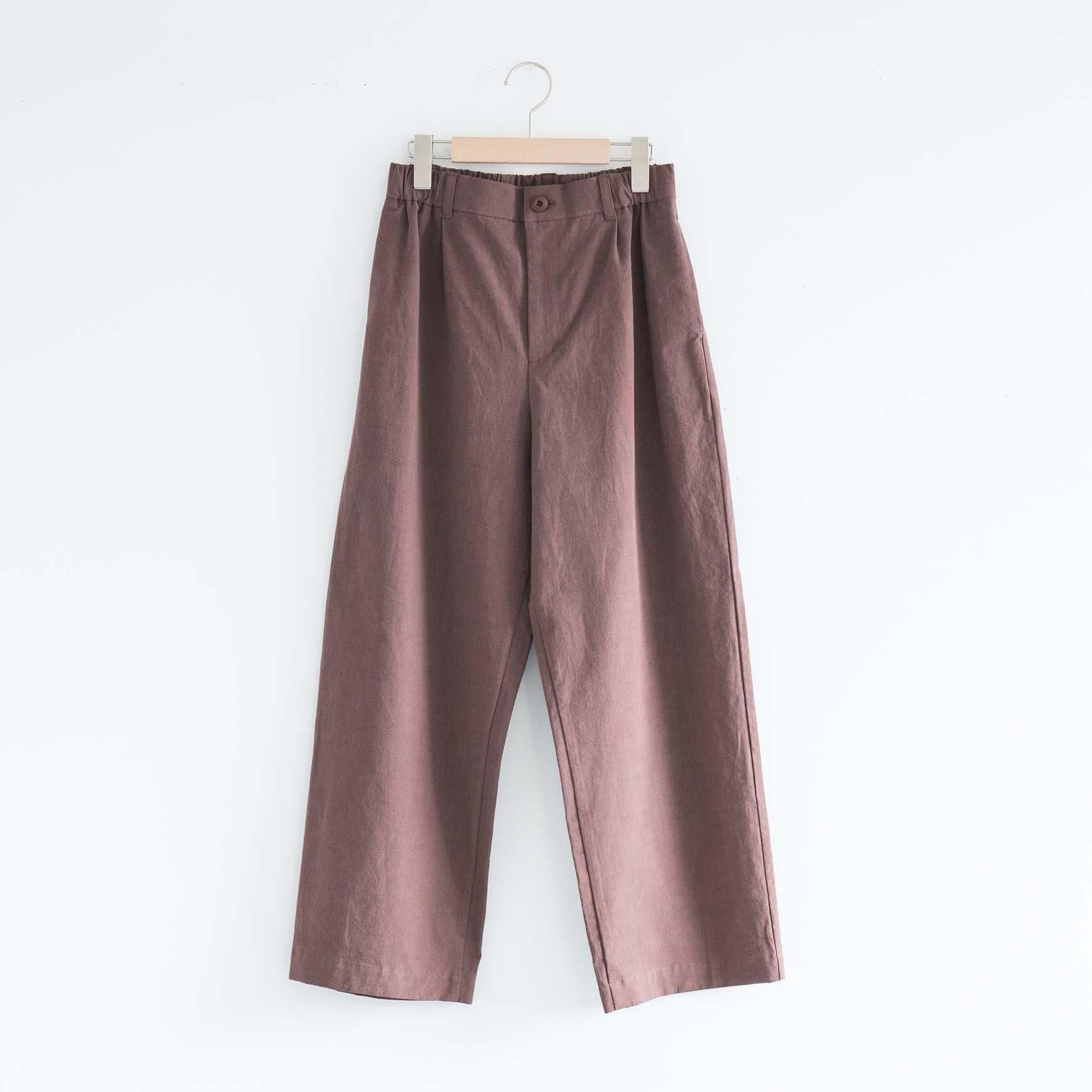 CLASKA（クラスカ）｜コットンリネンワッシャーウェザーパンツ