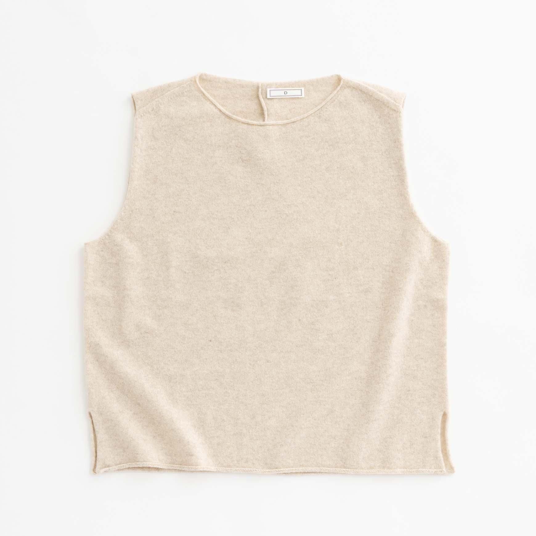 CLASKA（クラスカ）｜ラムウールシンプルベスト - ファッション
