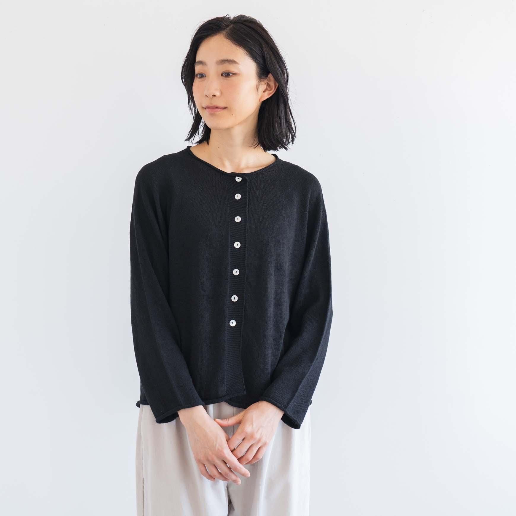 D のオーガニック ヤクコットン カーディガン