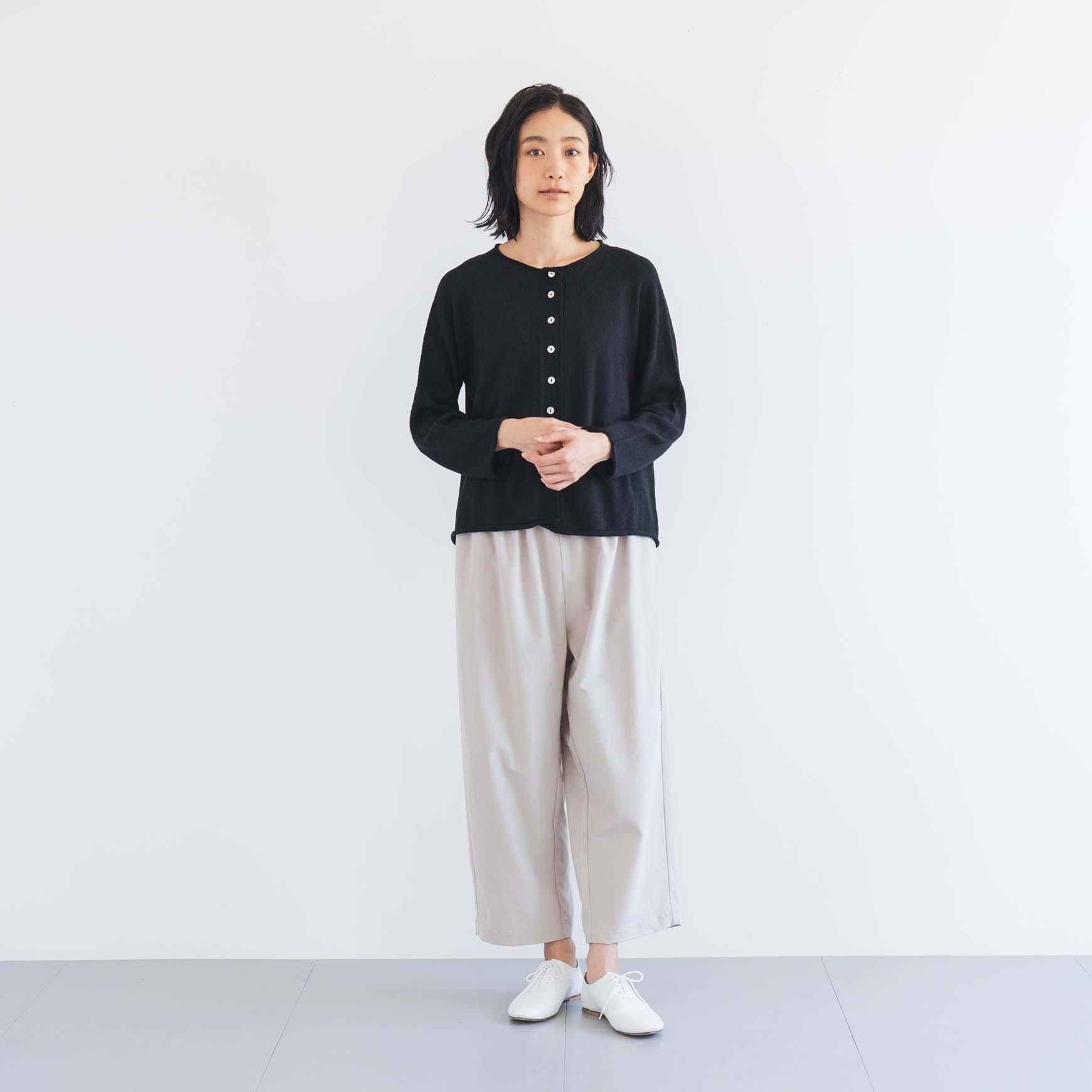 D のオーガニック ヤクコットン カーディガン