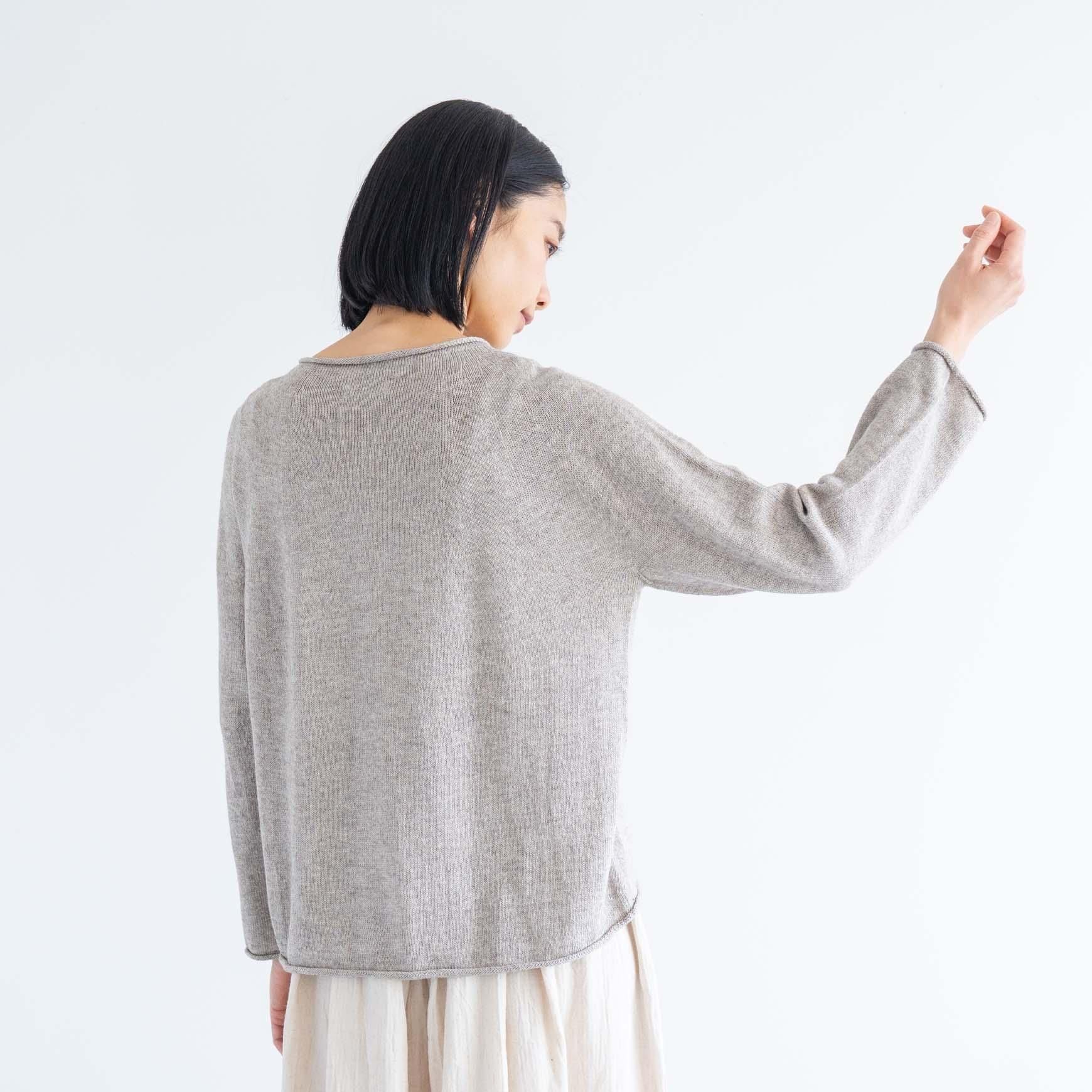 D のオーガニック ヤクコットン カーディガン