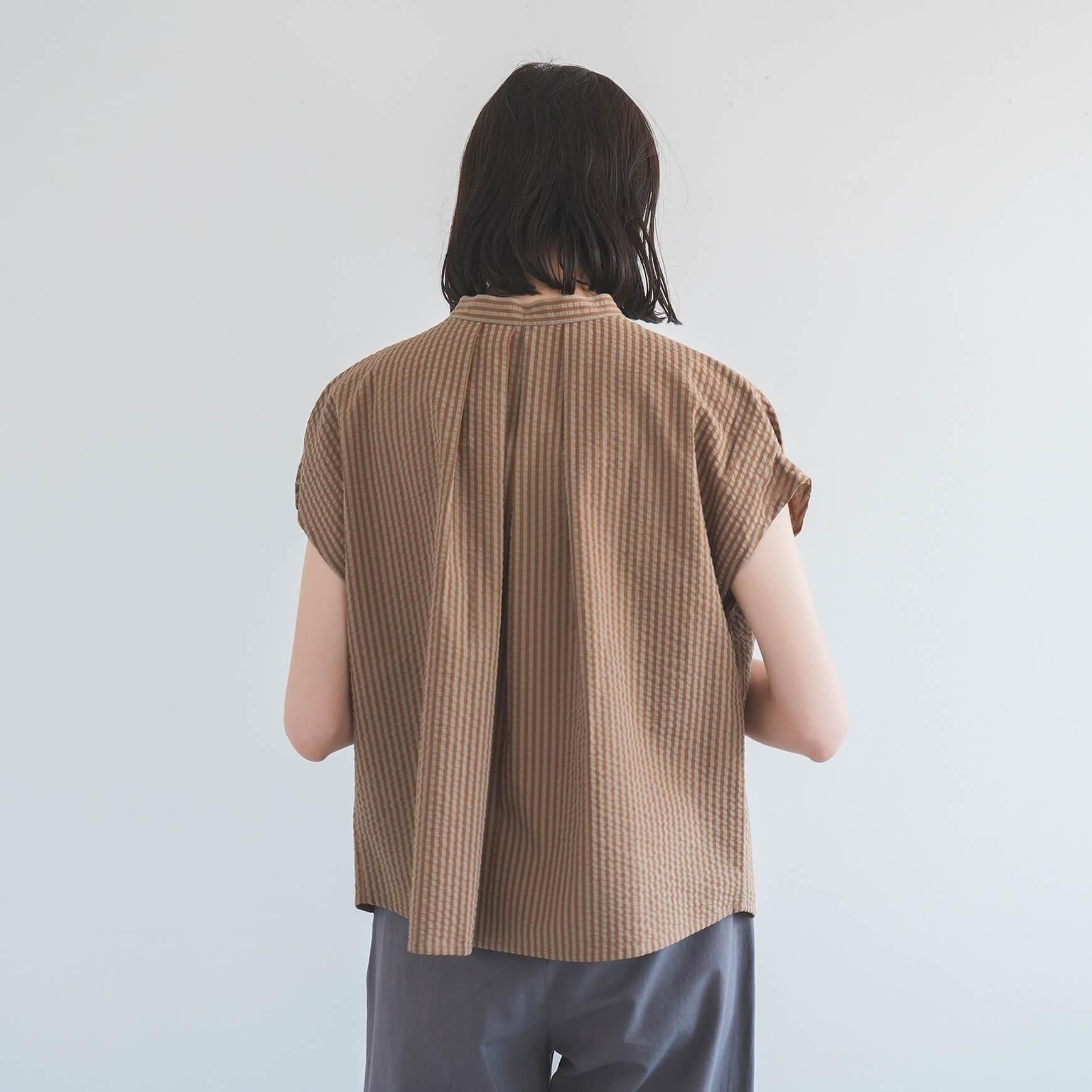 「somewearclothing」の2way フレンチ水玉ブラウス