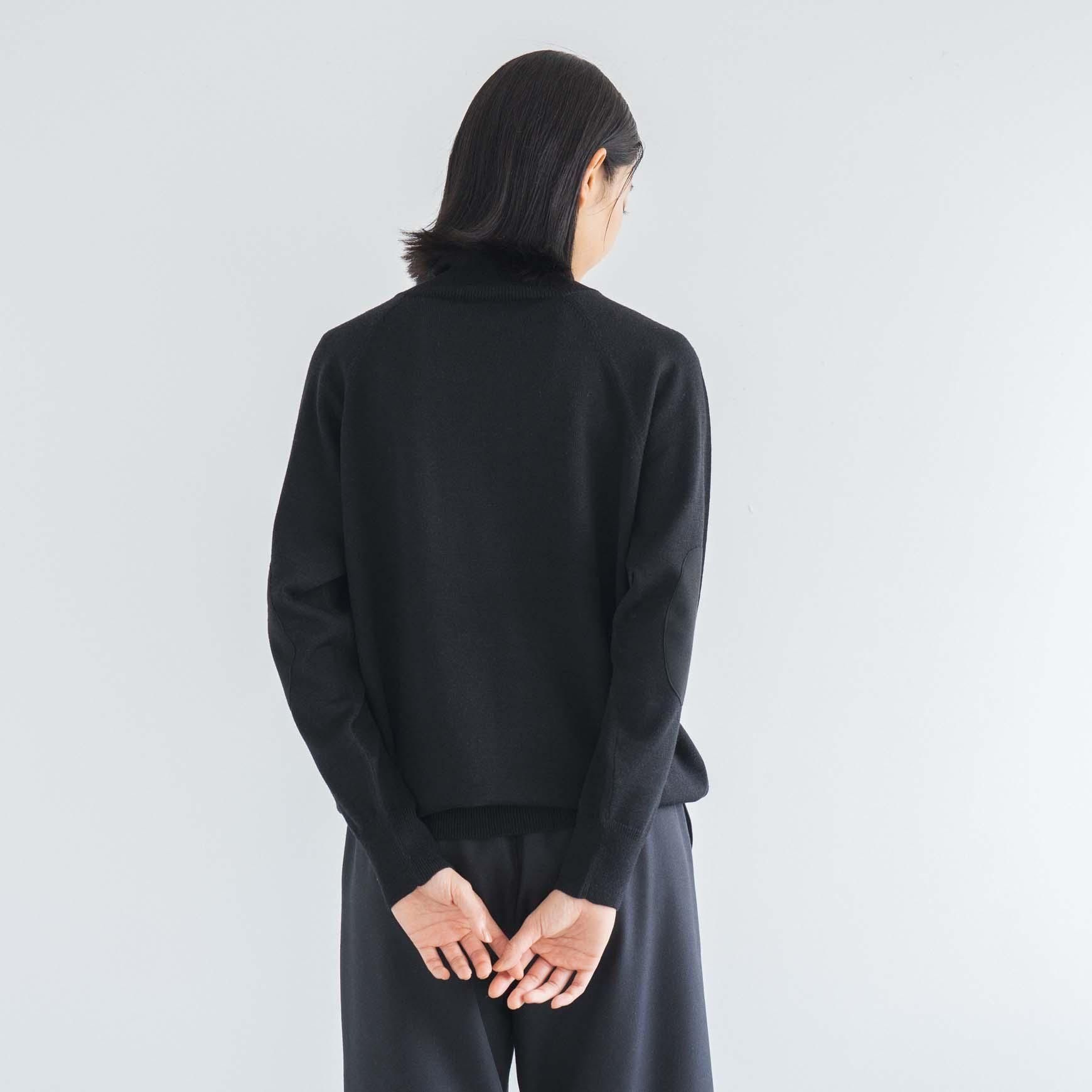 D の ウォッシャブルウールエルボーパッチ