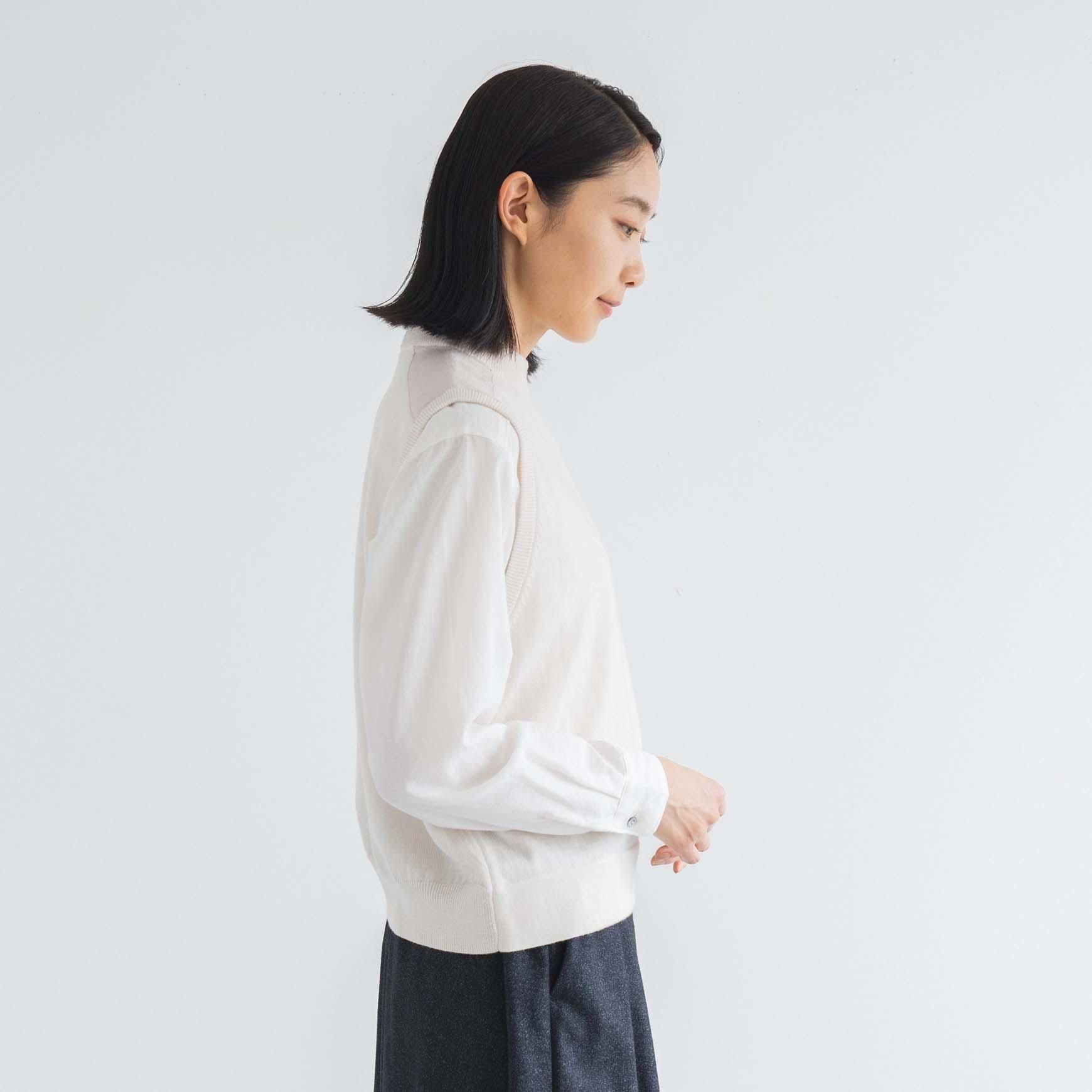 CLASKA（クラスカ）｜ウォッシャブルウールパッチベスト