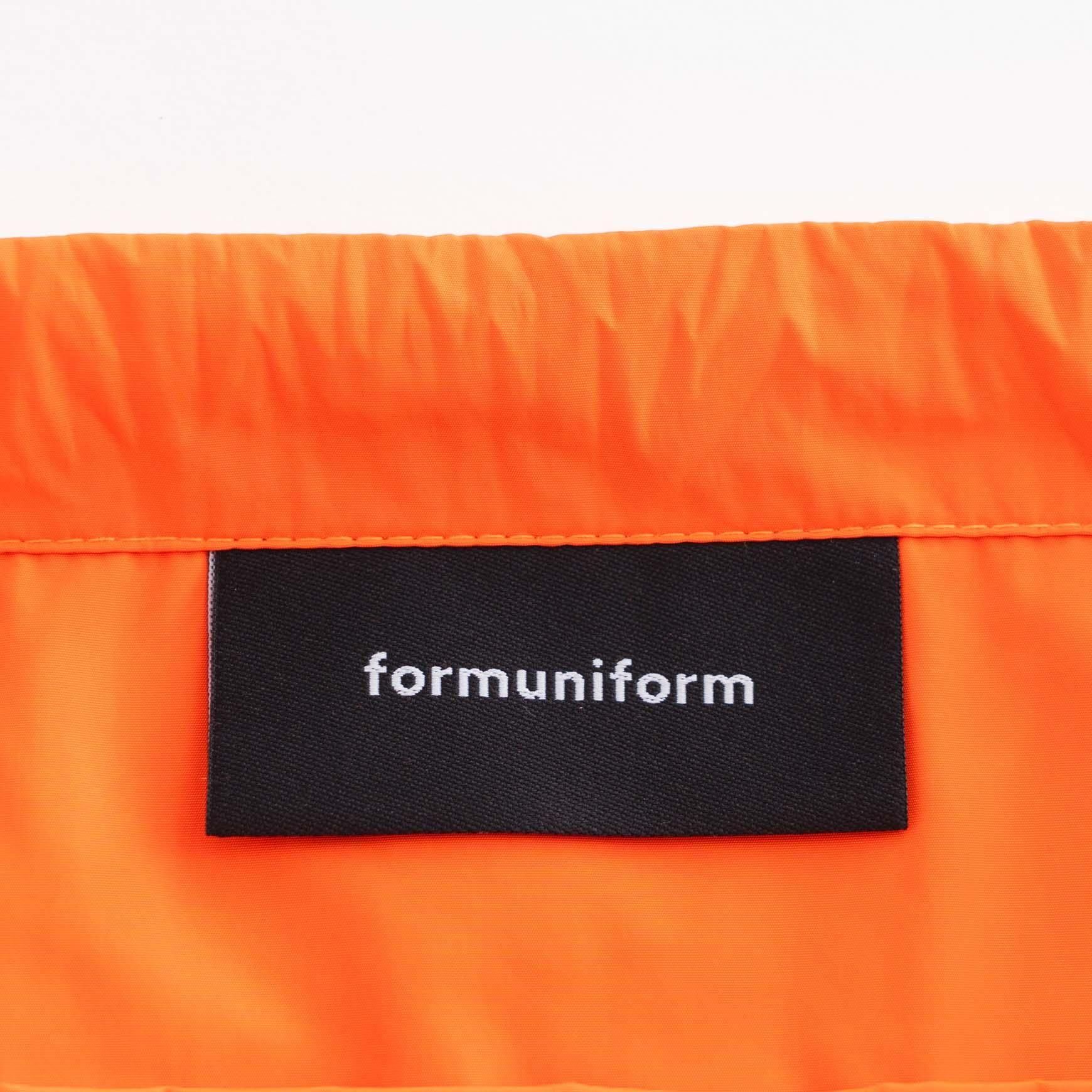 formuniform の Drawstring bag with strap 30 / オレンジ