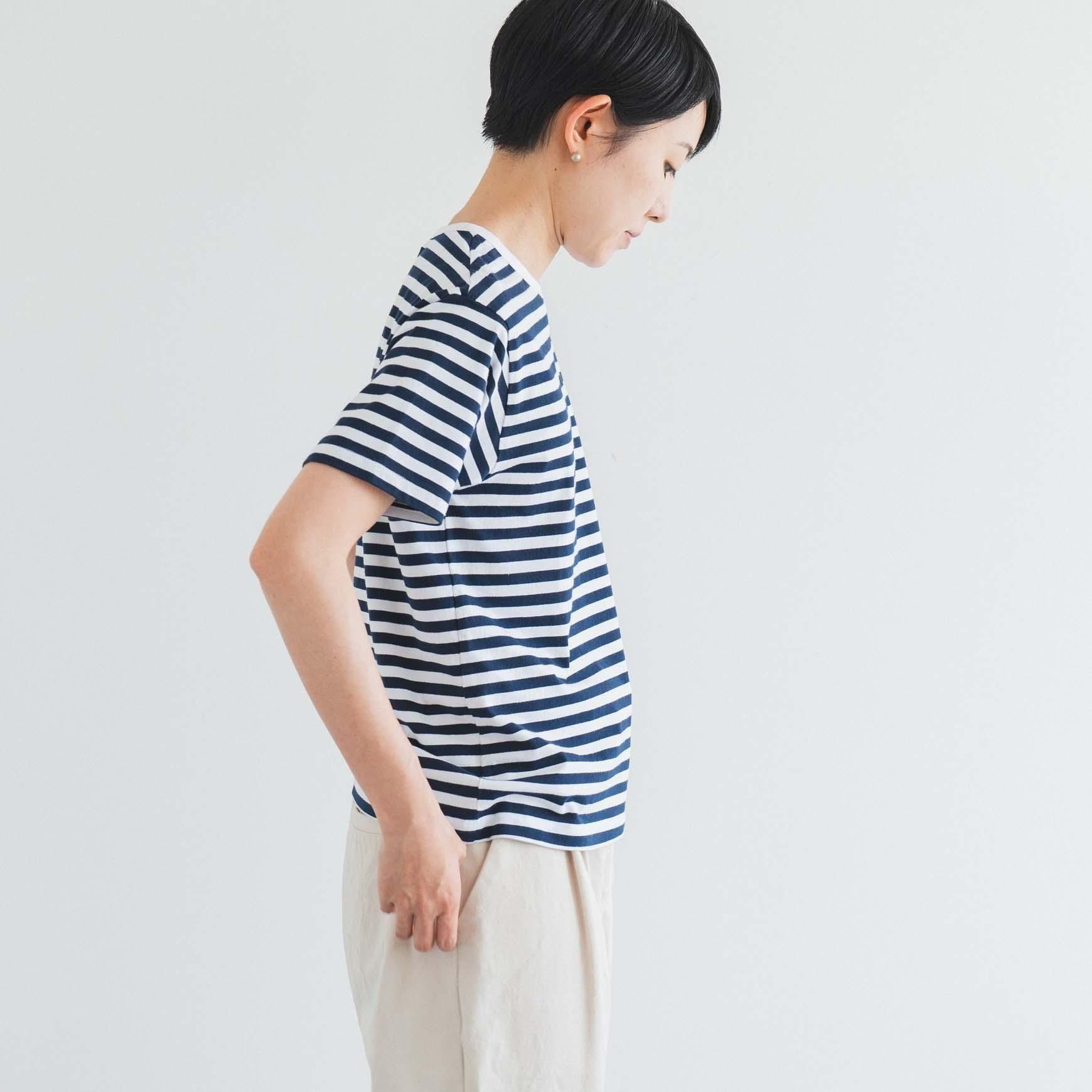 「CLASKA(クラスカ)」のMAMBO ボーダー半袖Tシャツ