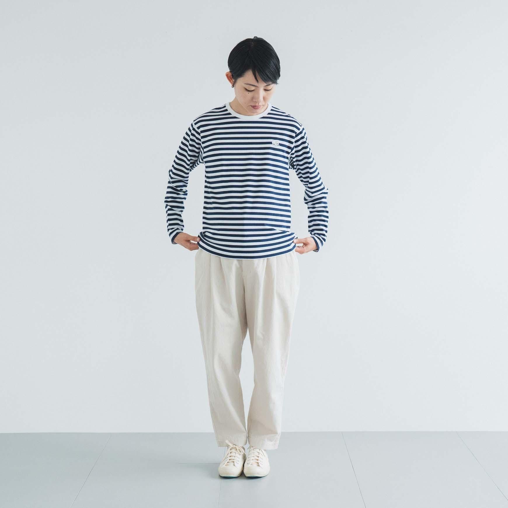 「CLASKA(クラスカ)」の MAMBO ボーダー長袖Tシャツ