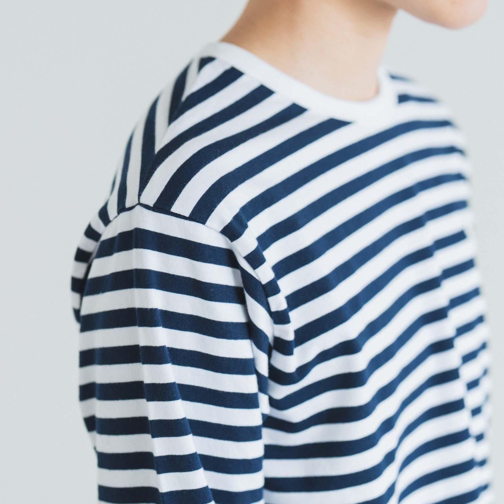 「CLASKA(クラスカ)」の MAMBO ボーダー長袖Tシャツ