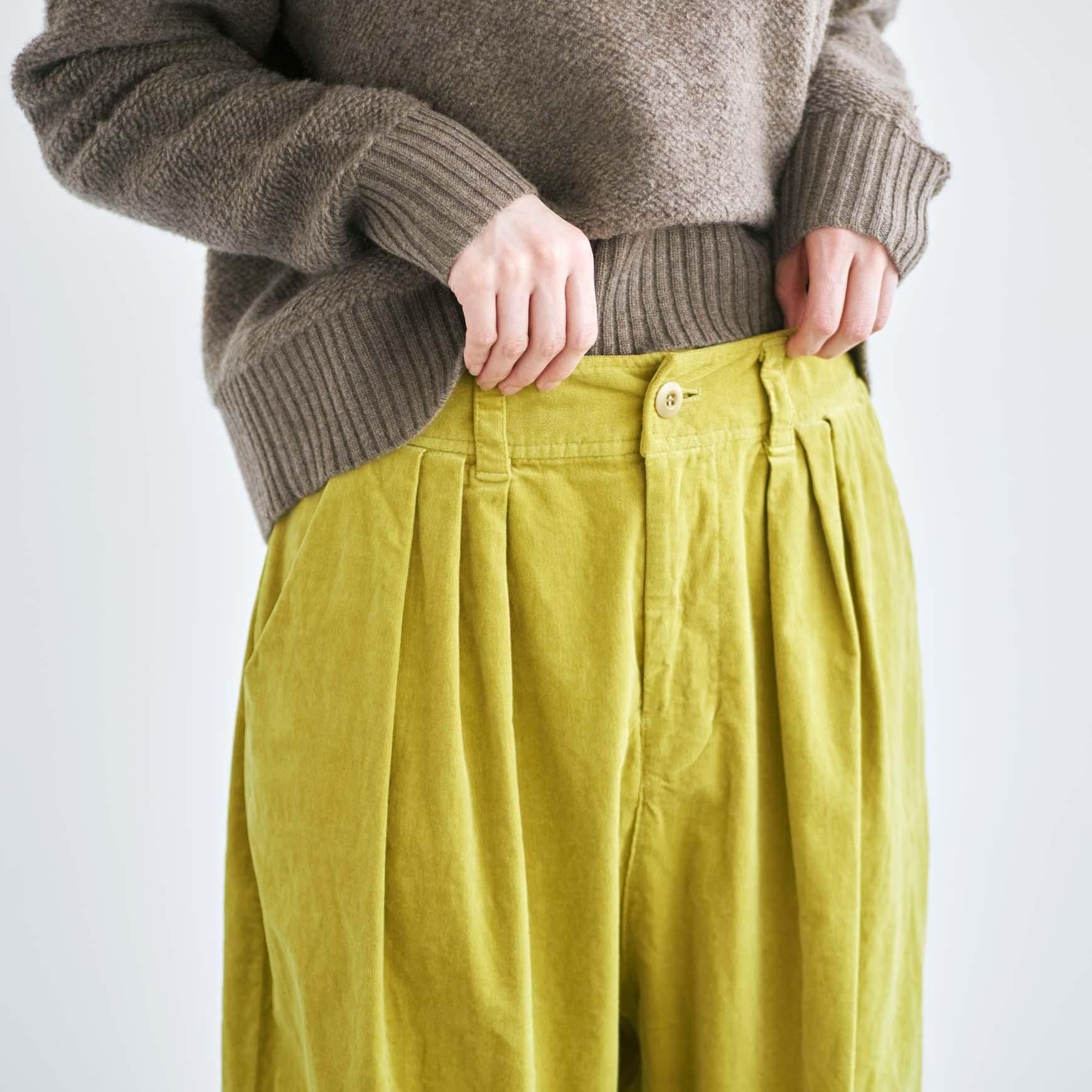 「CLASKA(クラスカ)」発のアパレルブランド「HAU(ハウ)」の pants