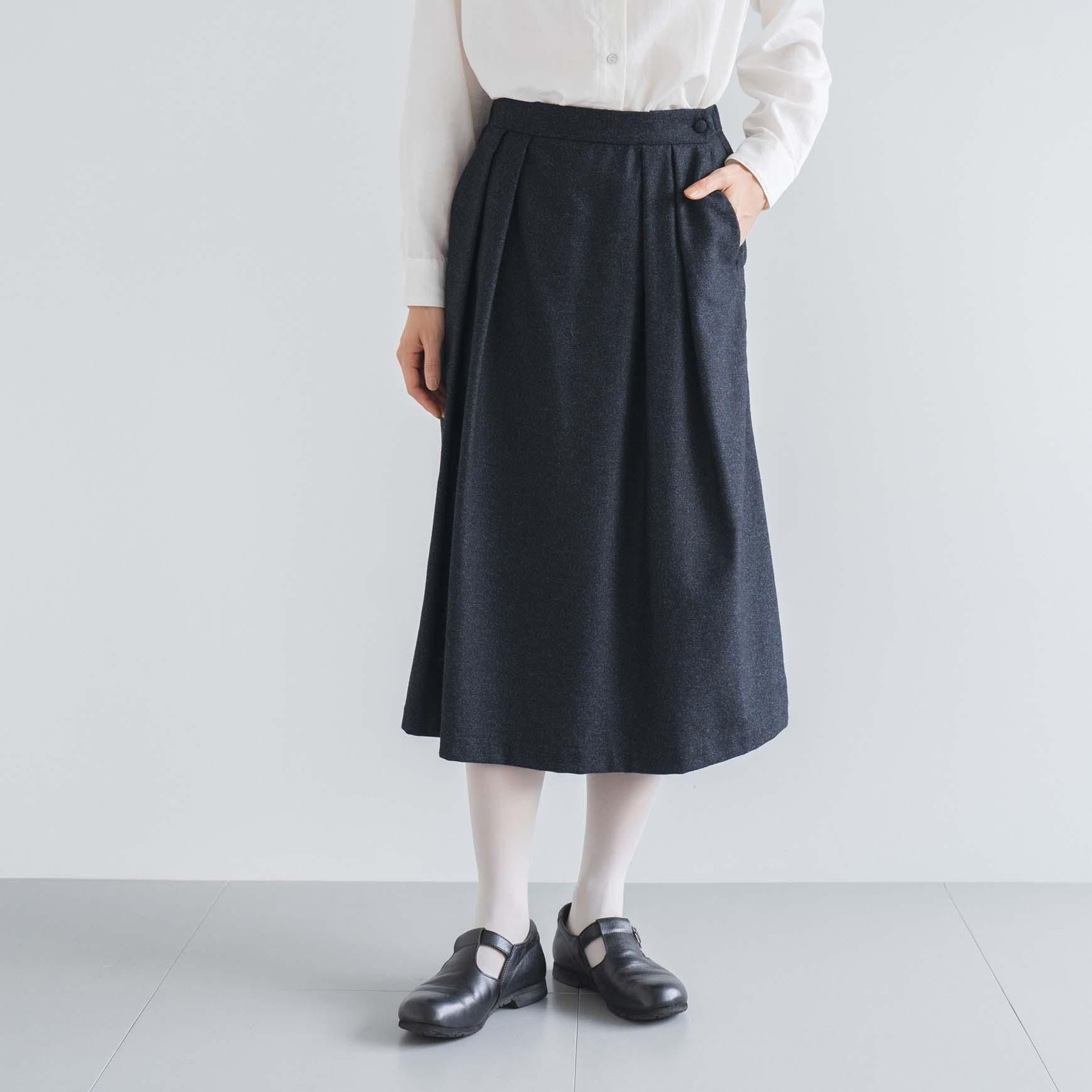 CLASKA(クラスカ) D のタックスカート ミル