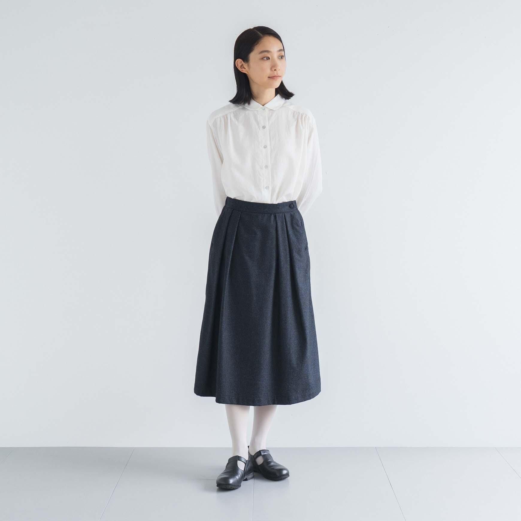 CLASKA（クラスカ）｜タックスカート＜ミル＞ - ファッション