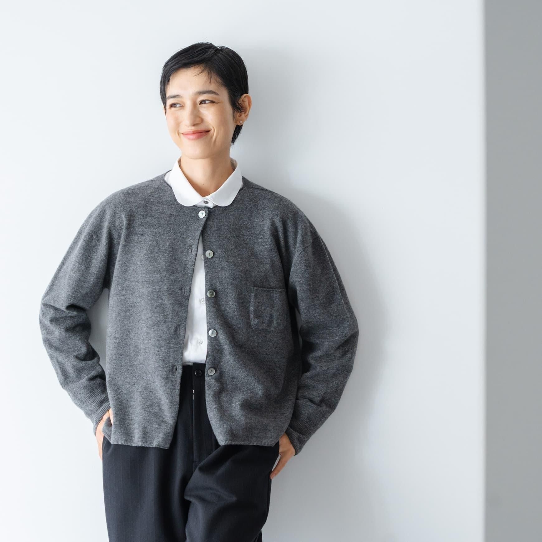 CLASKA（クラスカ）｜ラムウール×カシミヤポケットカーディガン