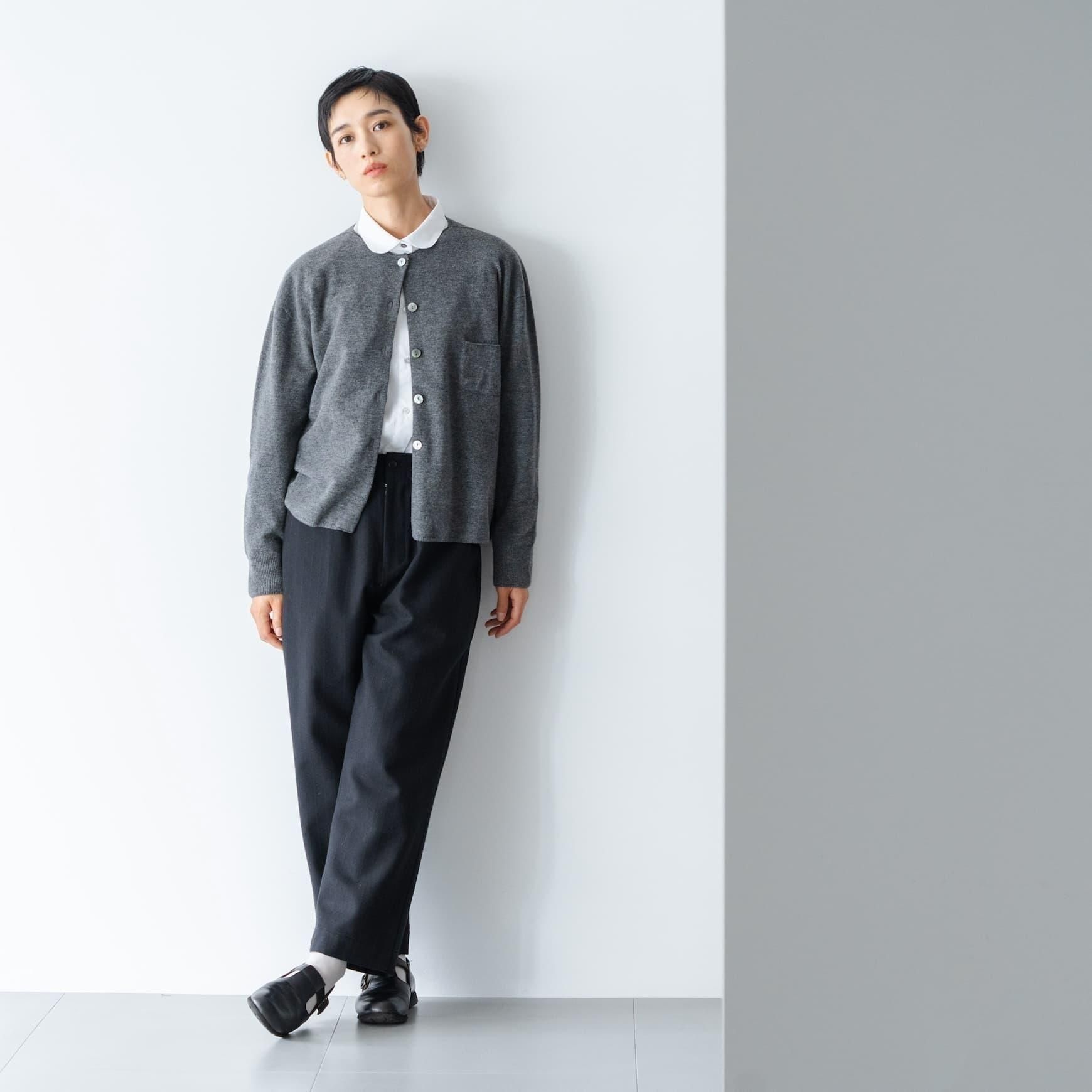 「CLASKA(クラスカ)」のラムウール×カシミヤポケットカーディガン