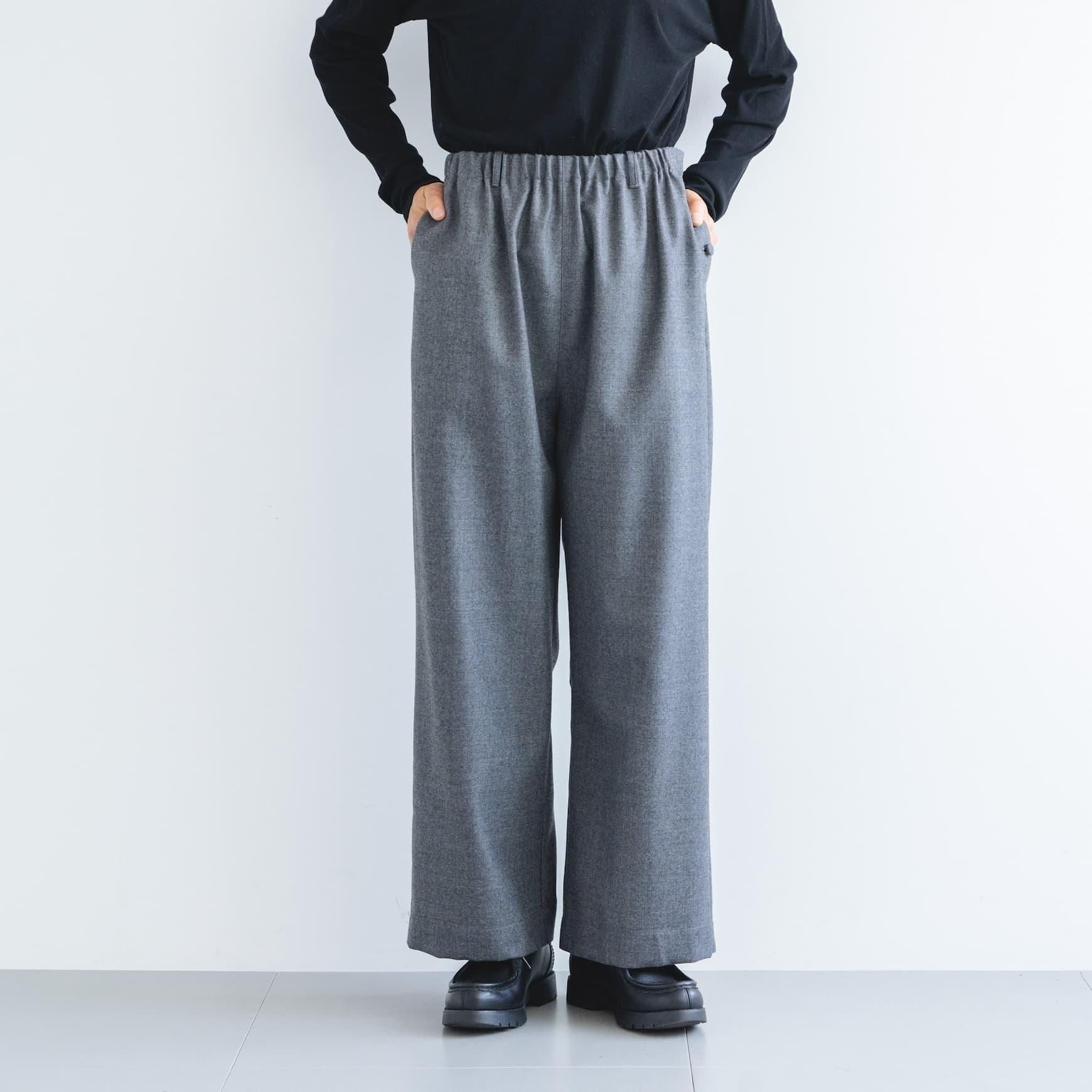 CLASKA（クラスカ）｜ウールサキソニーパンツ - パンツ・レギンス