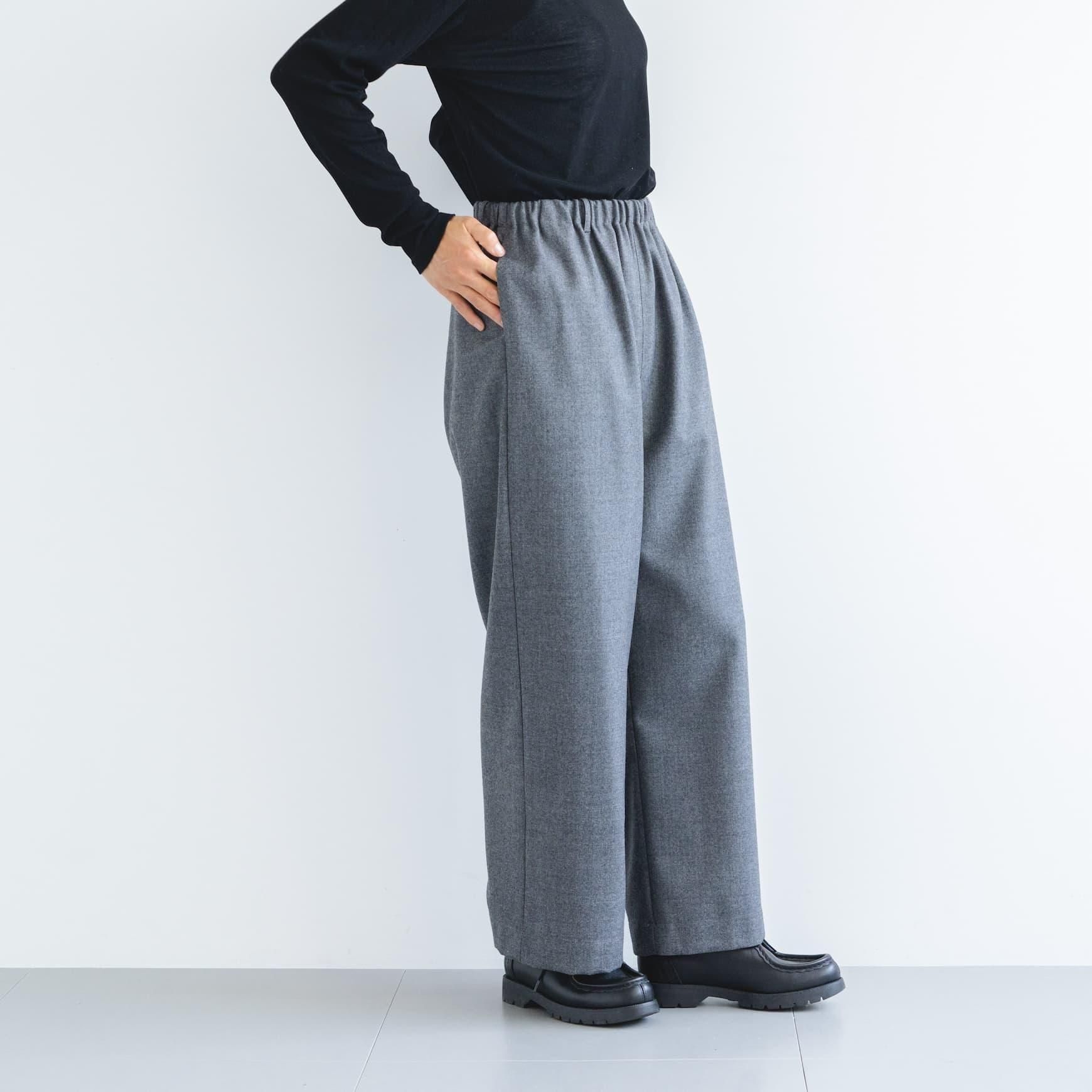 CLASKA（クラスカ）｜ウールサキソニーパンツ - パンツ・レギンス