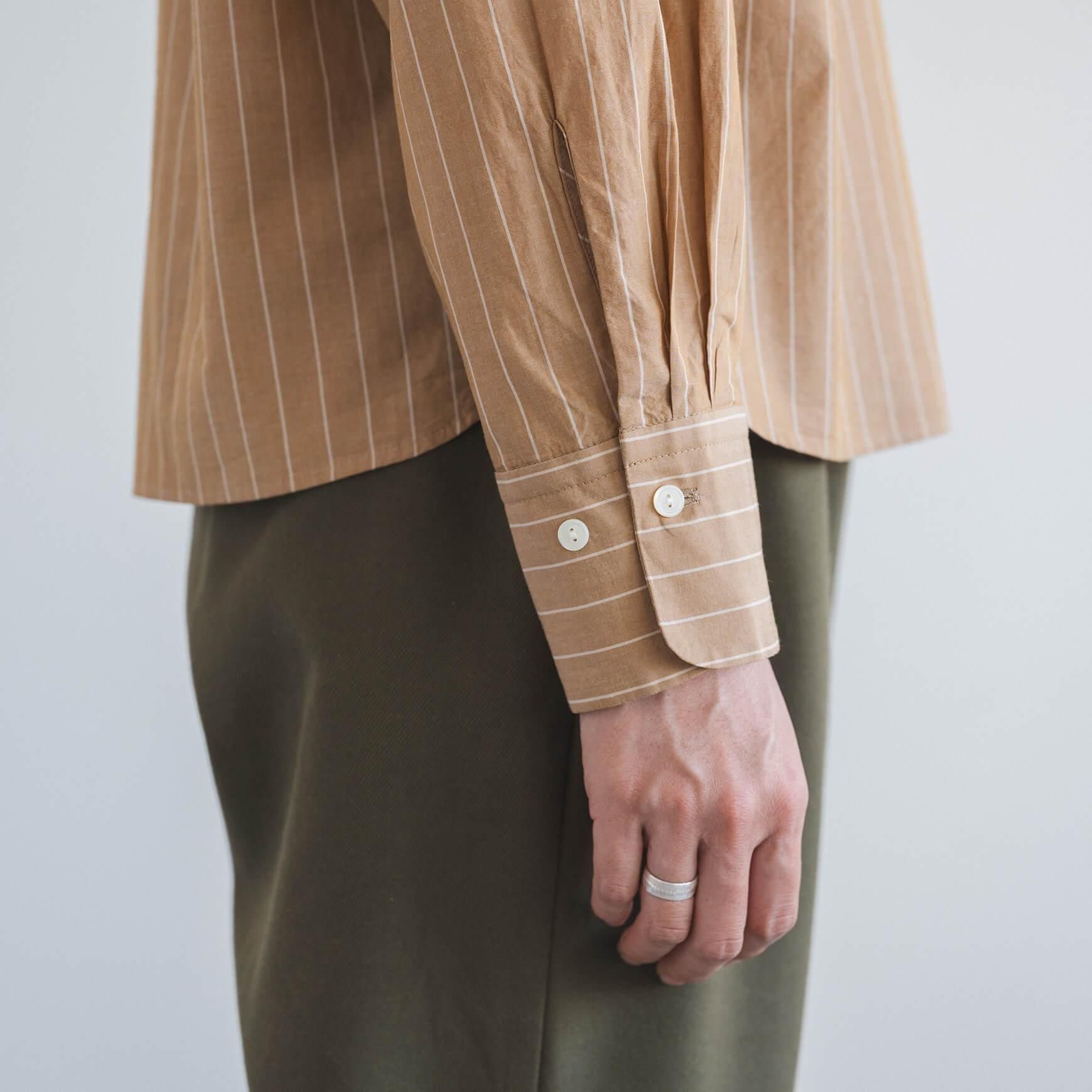 CLASS クラス ストライプ ウールシャツジャケット サイズ2 セール】 DONDI ストライプ ジャージ ニットジャケット