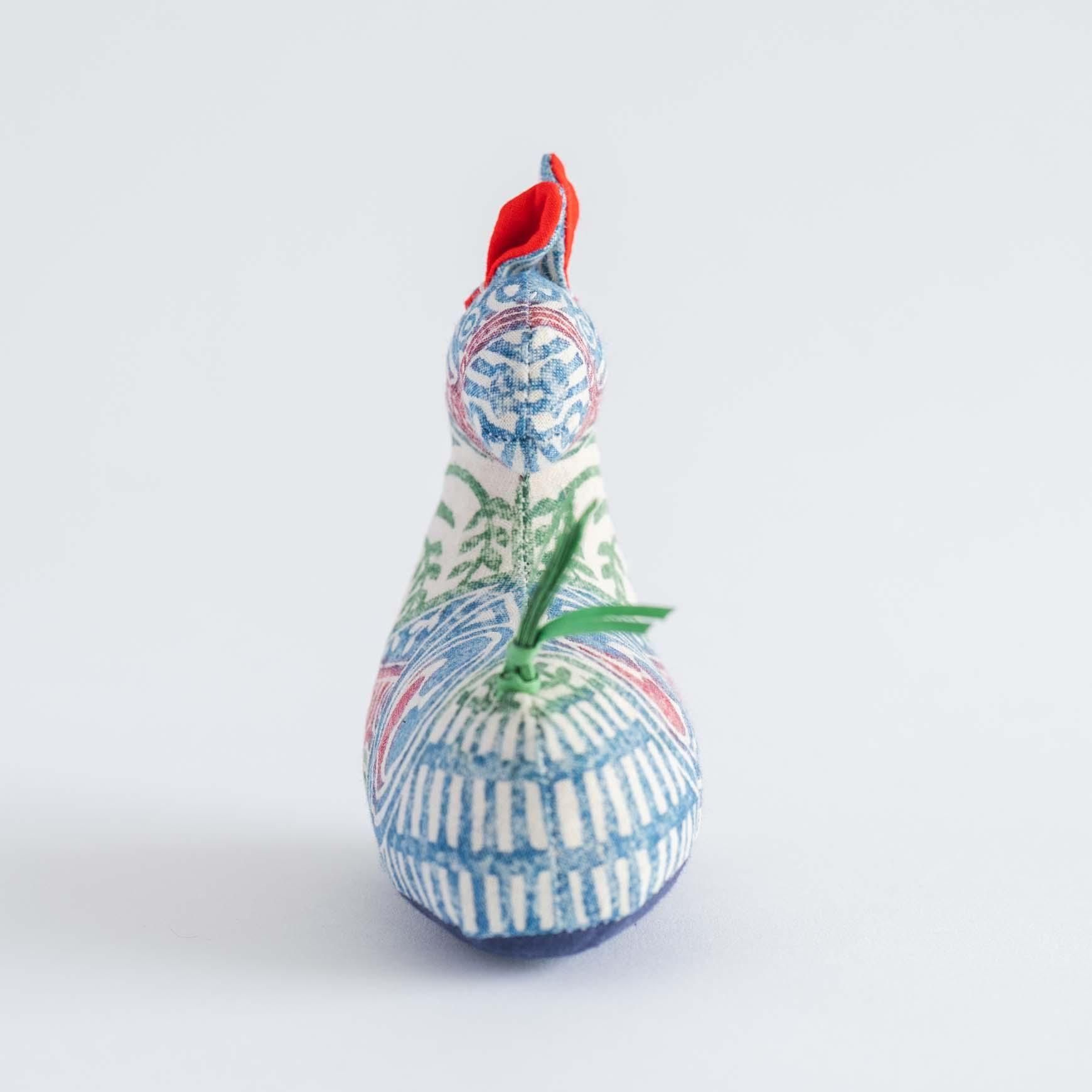 木版手染めぬいぐるみ 午