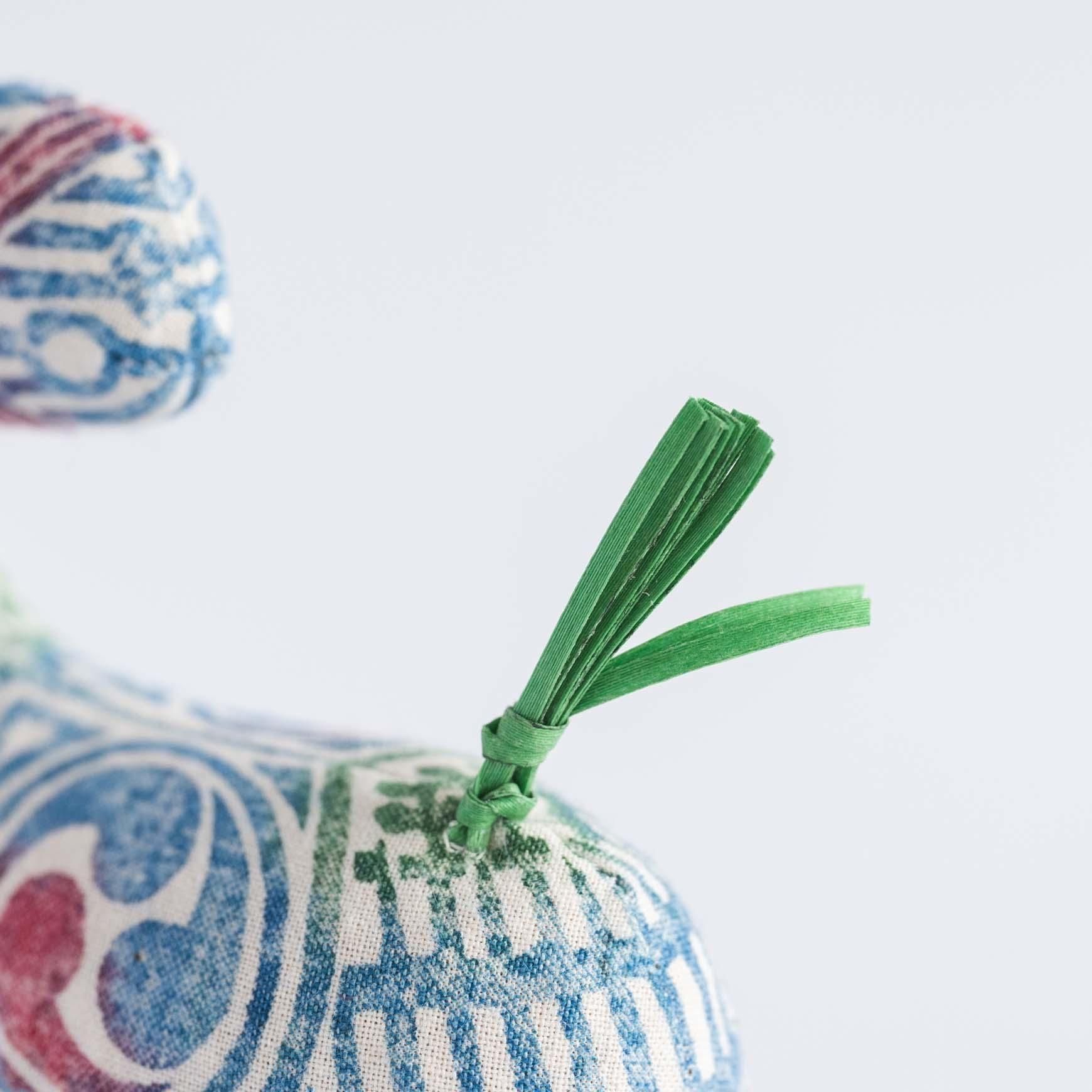 木版手染めぬいぐるみ 午