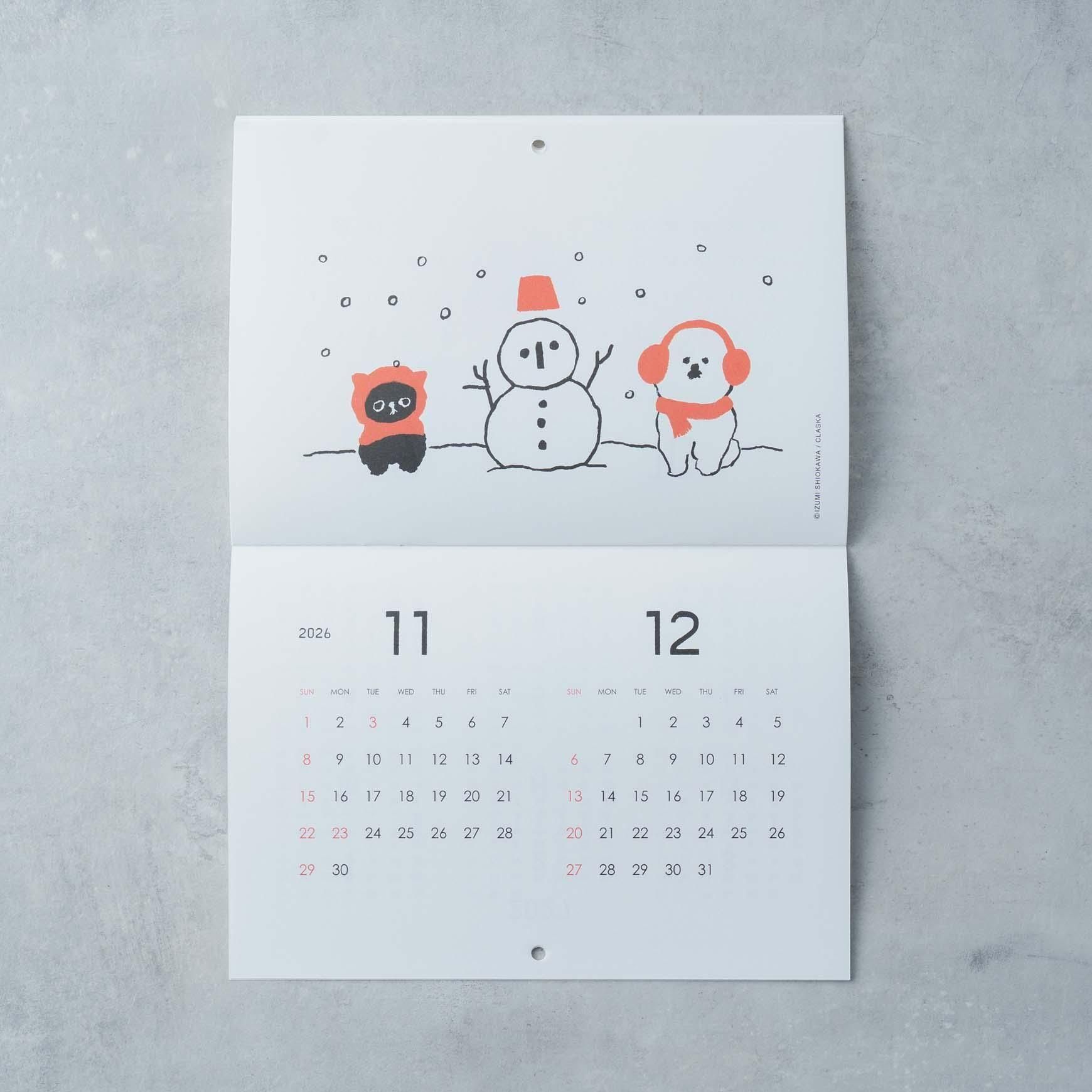  Man Mania  Labo 2023年カレンダー MAMBO（マンボ）｜MAMBO カレンダー 2026 - 生活日用品 - 女性