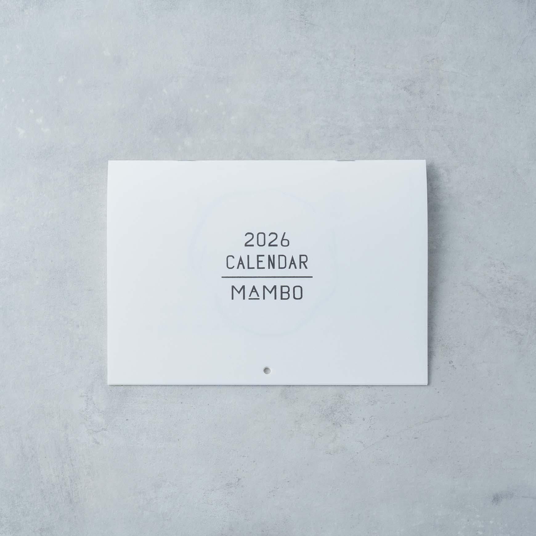 MAMBO（マンボ）｜MAMBO カレンダー 2026 - 生活日用品 - 女性
