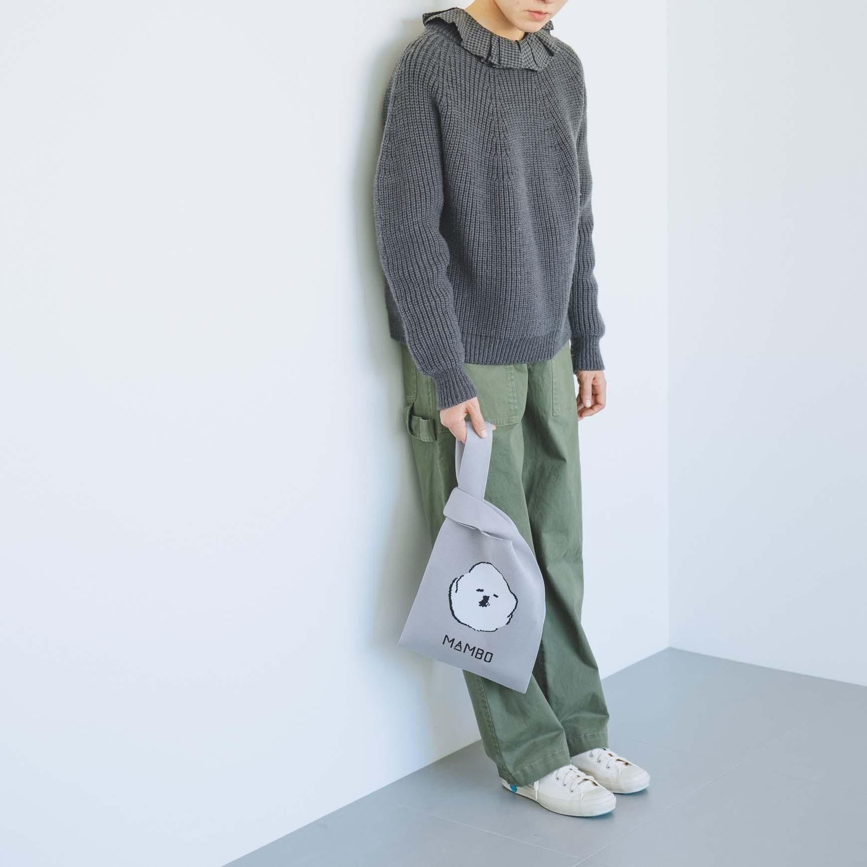 MAMBO（マンボ）｜【ONLINE 限定】MAMBO ニットマルシェバッグ / KAO
